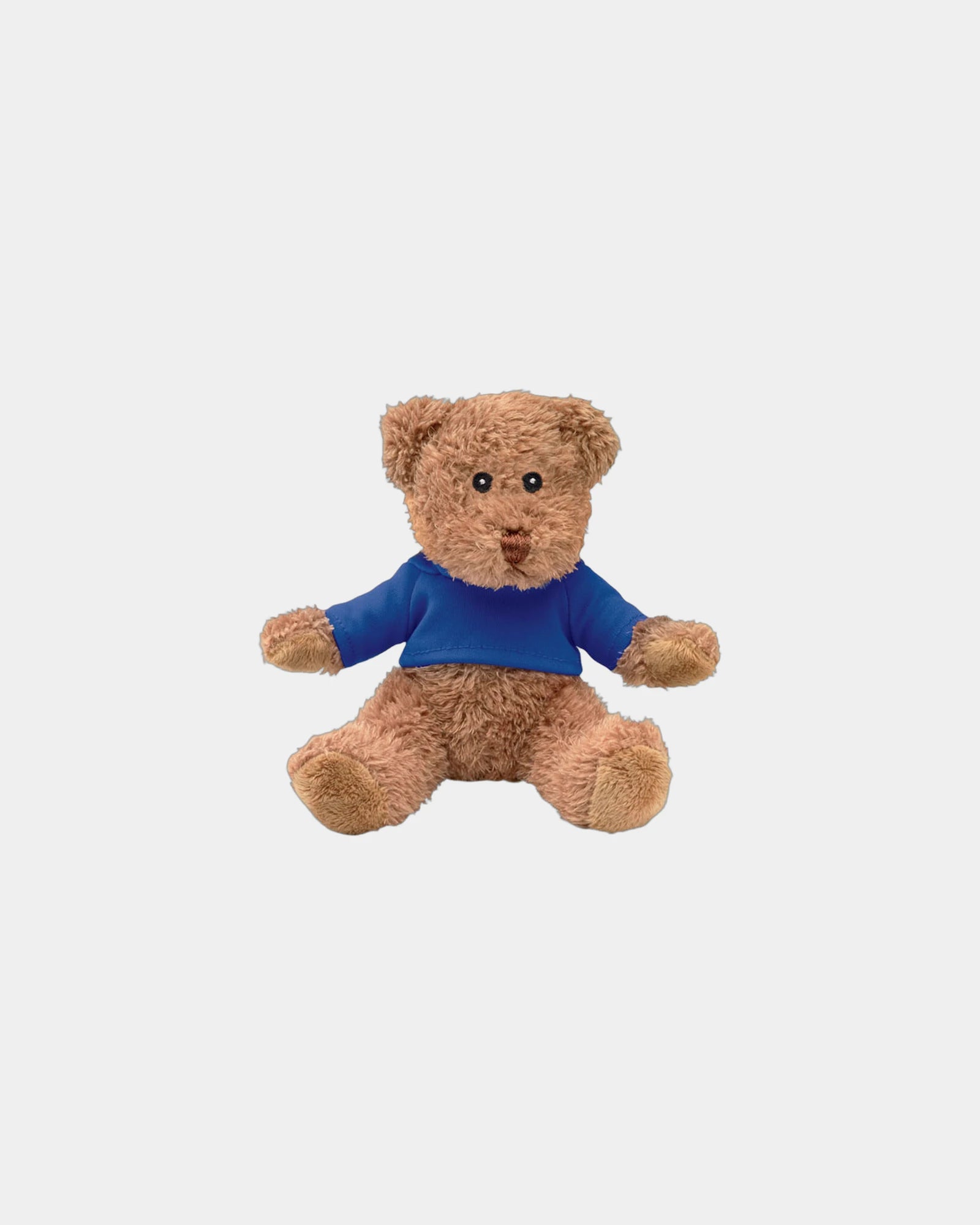 Peluche ourson avec t-shirt Johnny T à personnaliser - Bleu