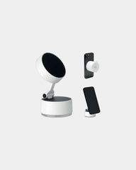 Support magnétique téléphone ABS Magphone à personnaliser - Blanc