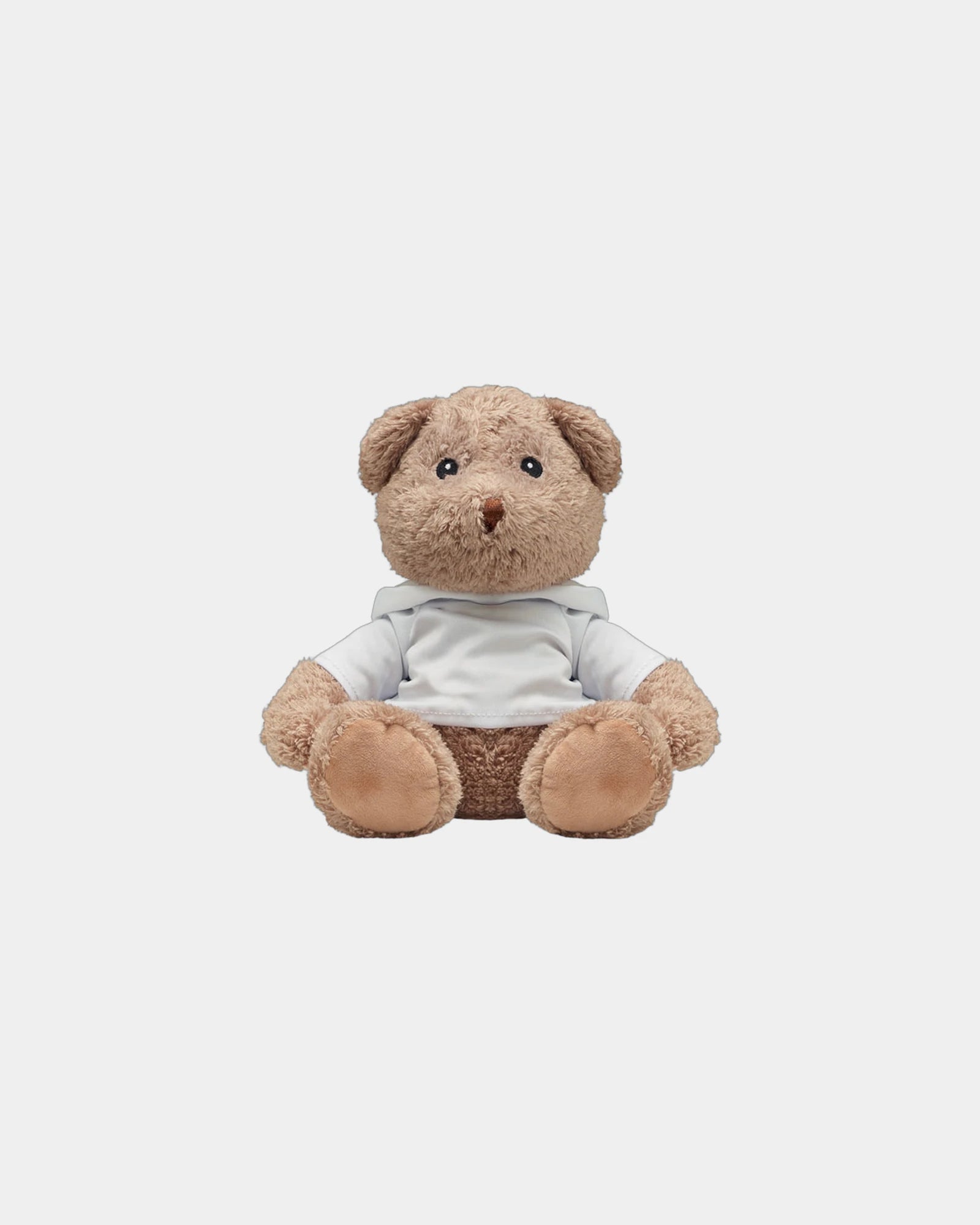 Peluche ourson John 25 cm à personnaliser - Blanc