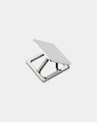Miroir magnétique double face carré à personnaliser - Blanc
