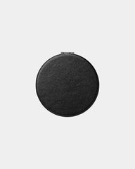 Miroir de poche rond en PU à personnaliser - 2