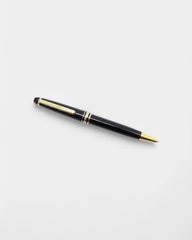 Stylo bille MontBlanc doré personnalisable