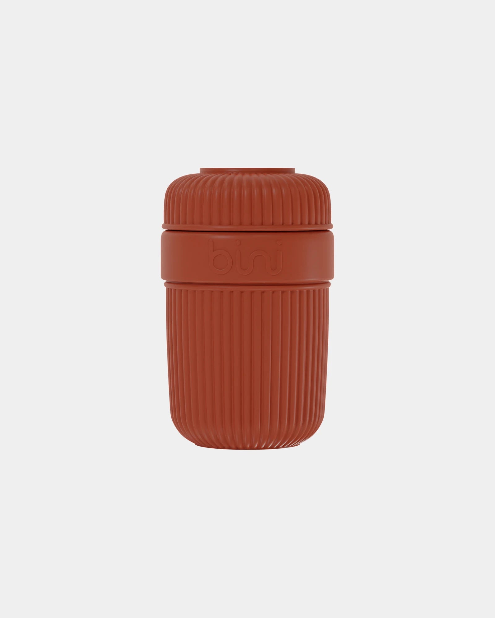 Mug nomade éco-responsable 350 ml à personnaliser - Terracotta