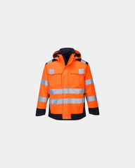 Veste de pluie imperméable à personnaliser - Orange