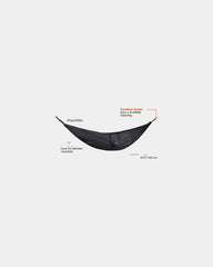 Hamac nylon recyclé 270 x 140 cm à personnaliser - 2