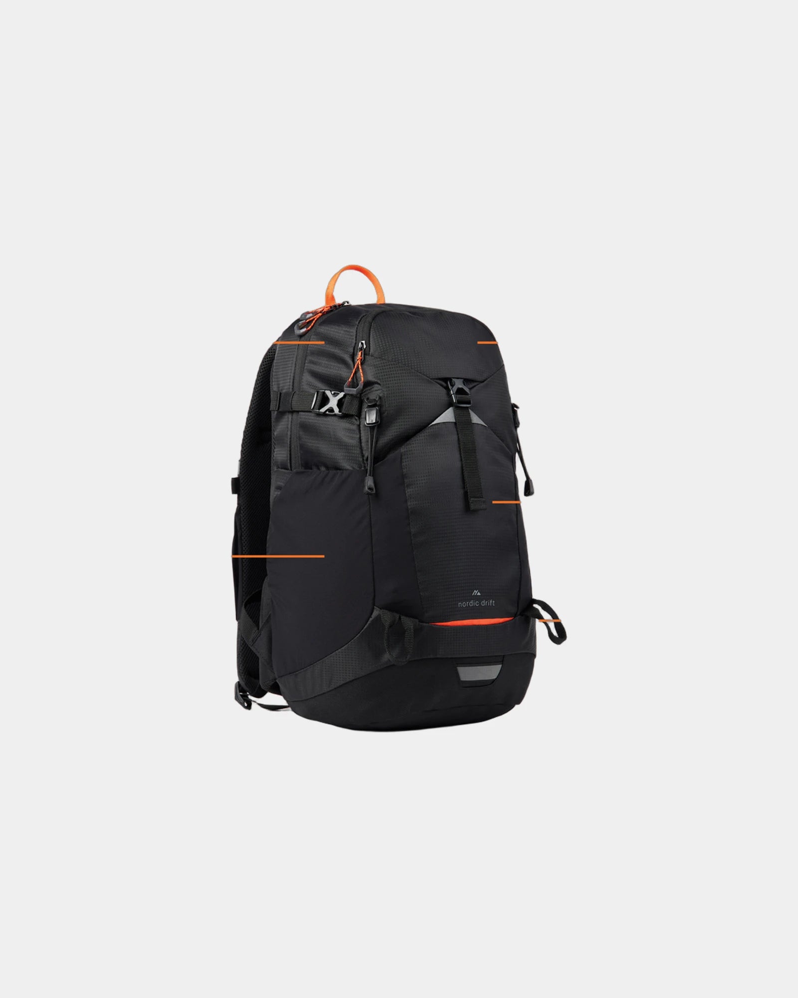 Sac à dos 24L en rPET Nordic Drift Trail à personnaliser - 1