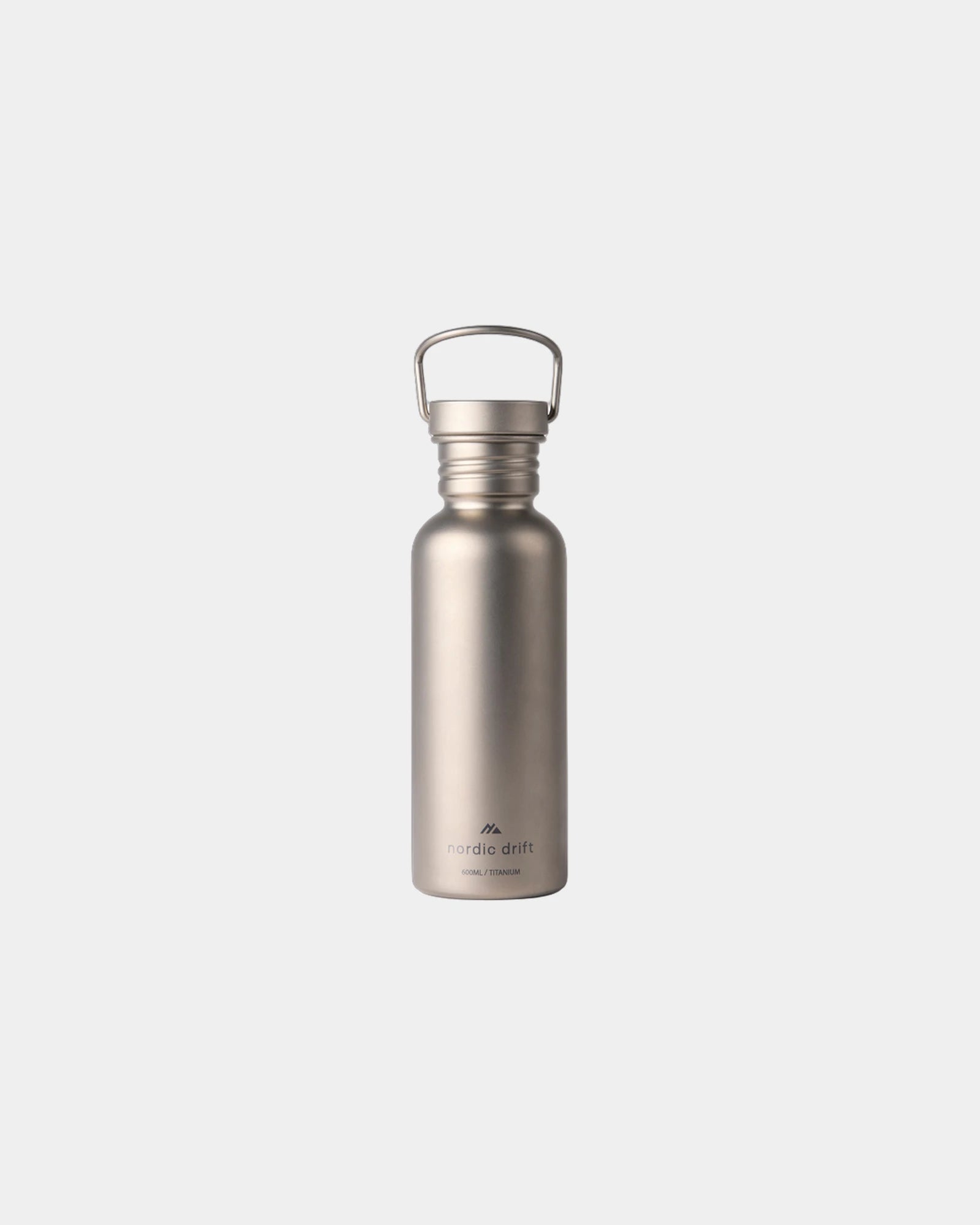 Gourde titane ultra légère 600ml à personnaliser - Argent