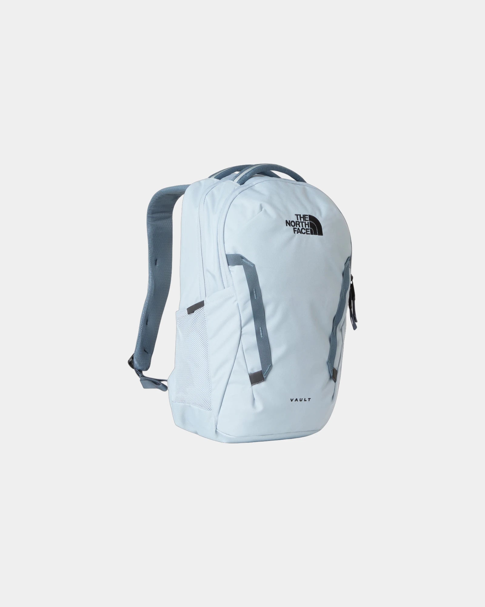 Sac à dos polyester recyclé The North Face Vault à personnaliser - Frost Grey-Granite Grey