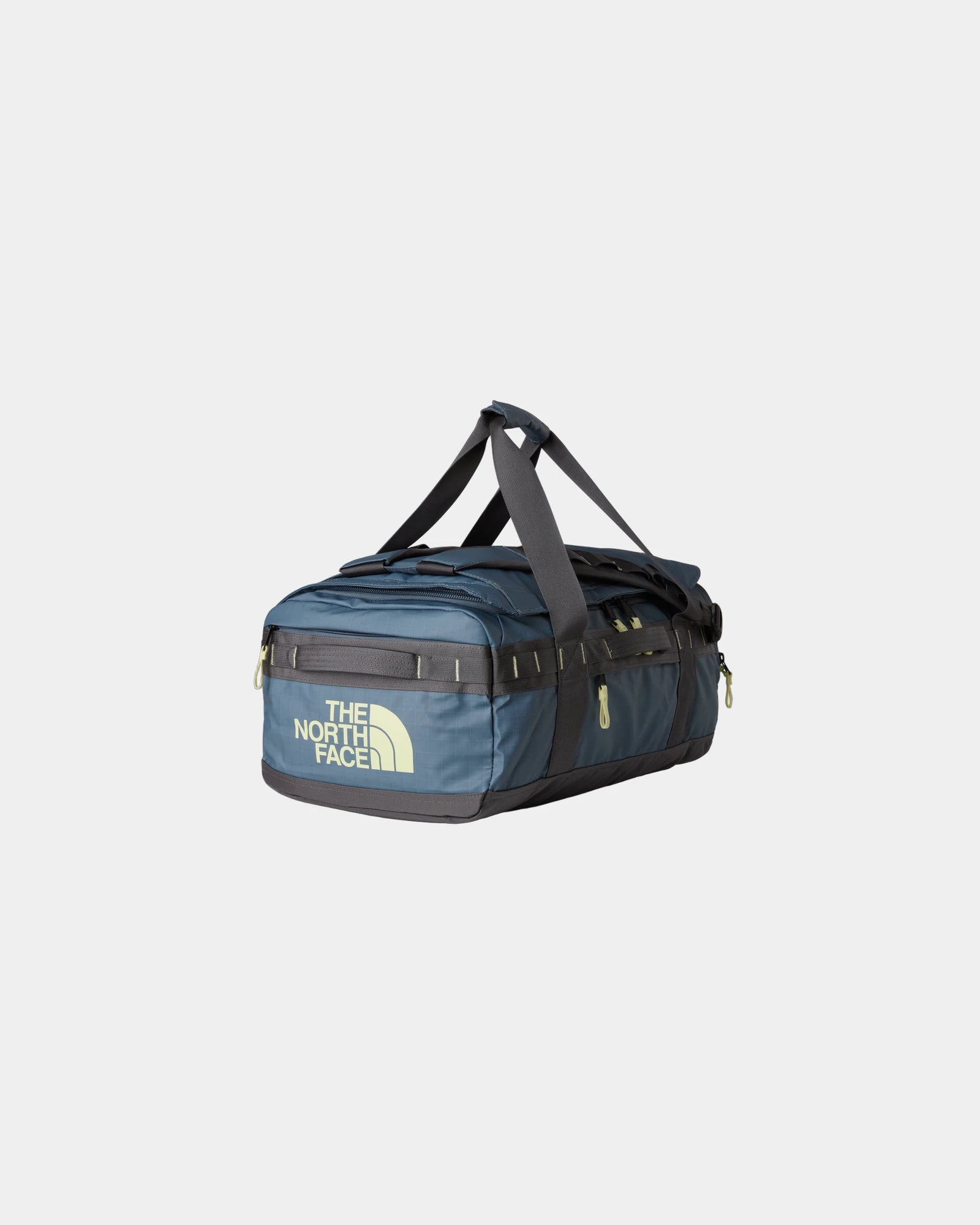 Sac duffel recyclé The North Face Base Camp 42 L à personnaliser - Granite Grey-Anthracite Grey-Lemon Mist