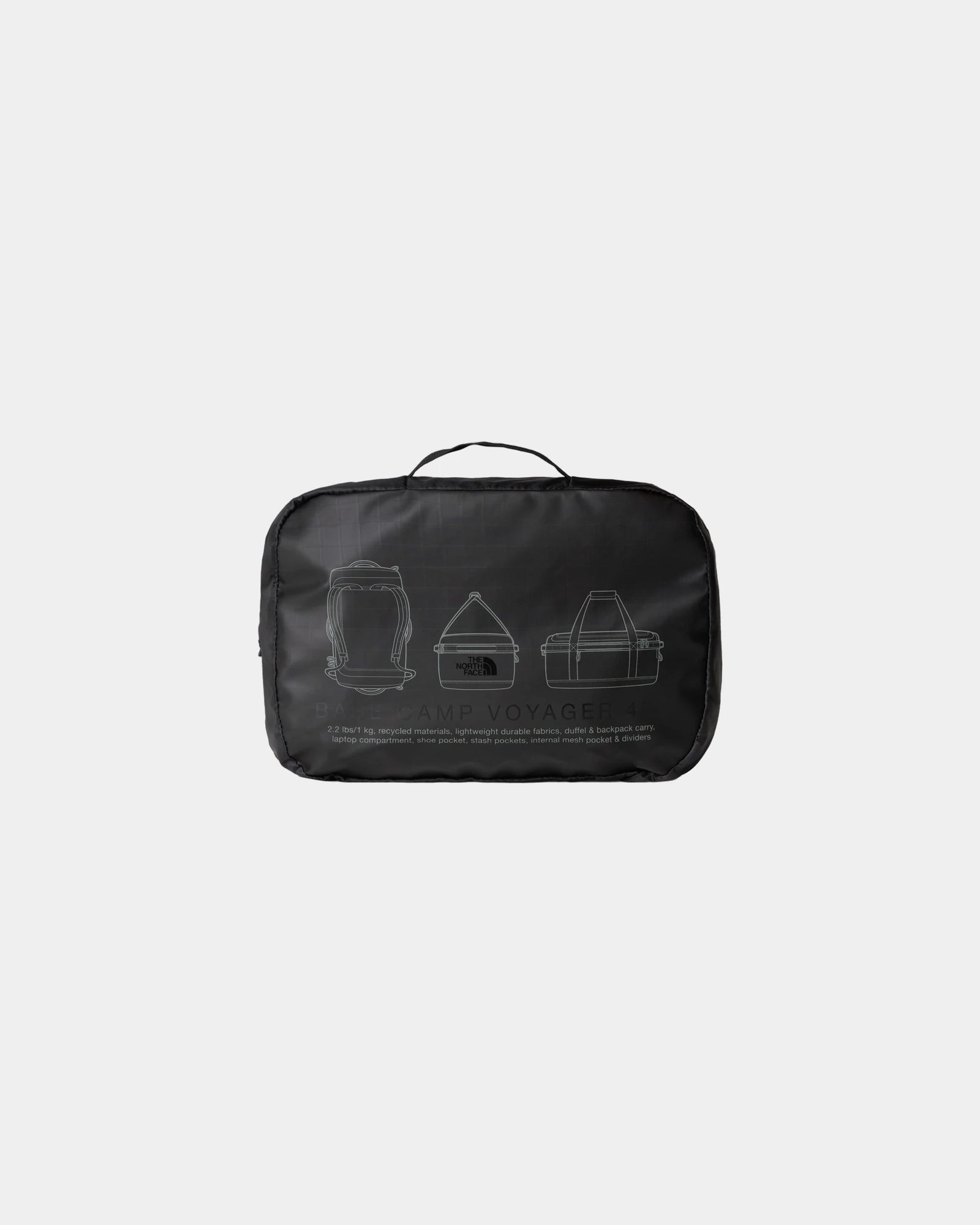 Sac duffel recyclé The North Face Base Camp 42 L à personnaliser - 12