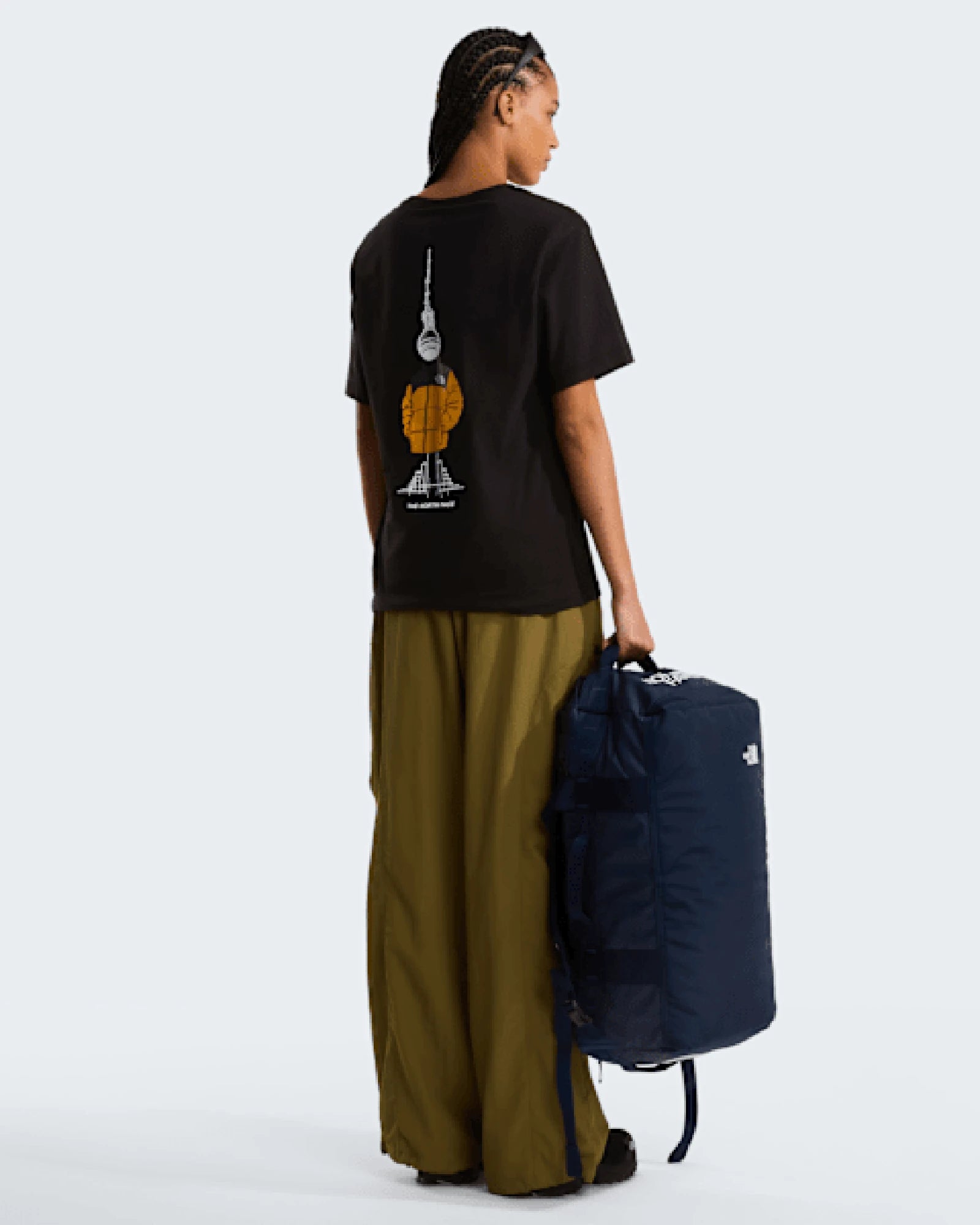 Sac duffel recyclé The North Face Base Camp 42 L à personnaliser - 8