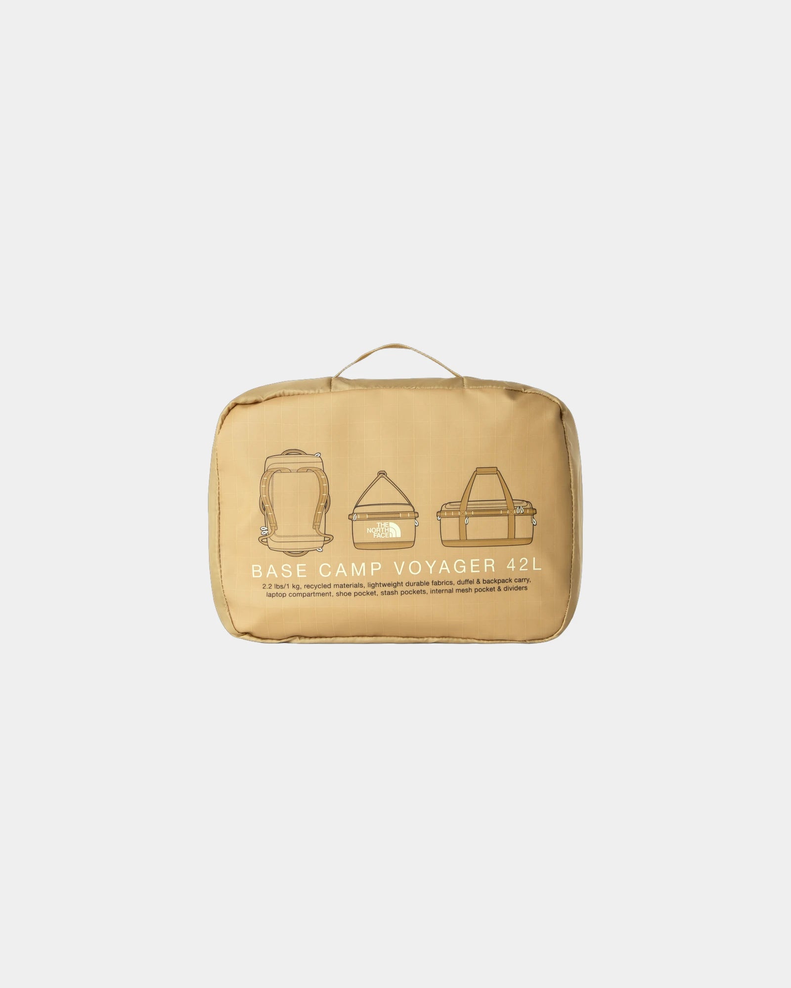 Sac duffel recyclé The North Face Base Camp 42 L à personnaliser - 20