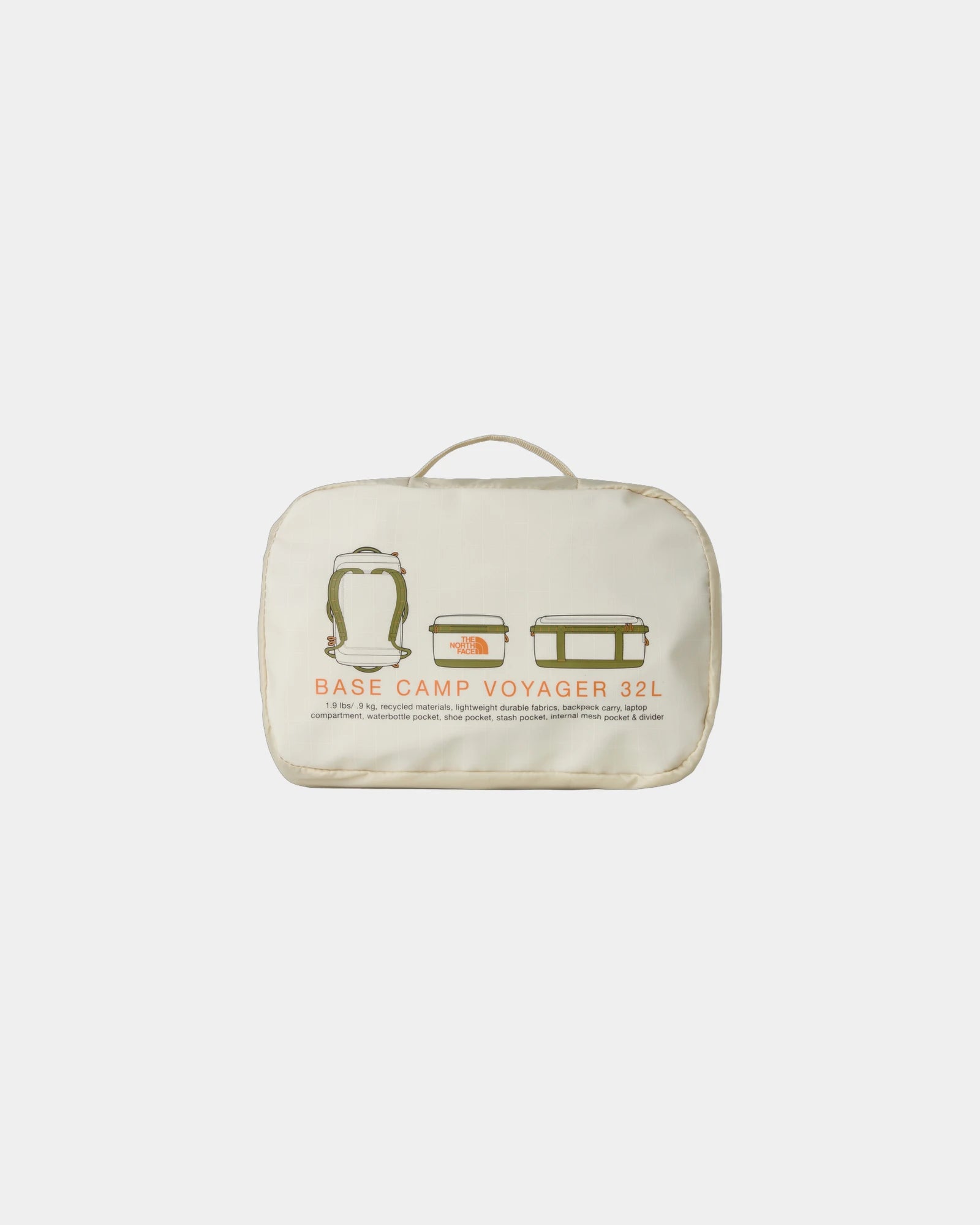 Sac duffel recyclé The North Face Base Camp 32 L à personnaliser - 49