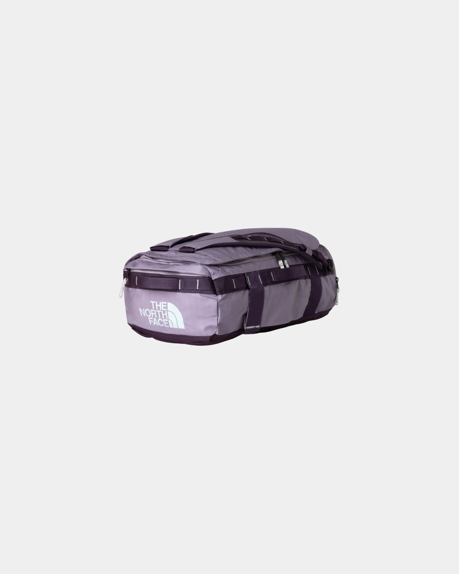 Sac duffel recyclé The North Face Base Camp 32 L à personnaliser - Transcendent Grey-Endless Dusk-High Rise Grey
