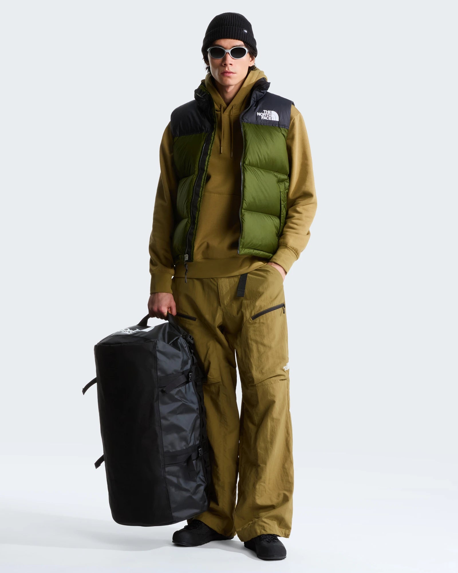 Sac duffel recyclé The North Face 71L à personnaliser - 22