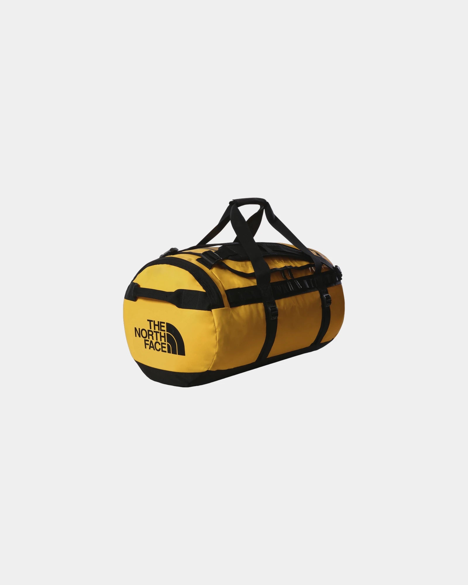 Sac duffel recyclé The North Face 71L à personnaliser - Summit Gold-Tnf Black-Npf
