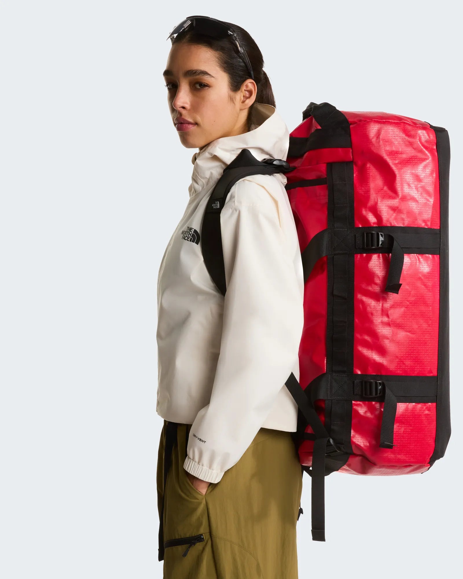 Sac duffel recyclé The North Face 71L à personnaliser - 30