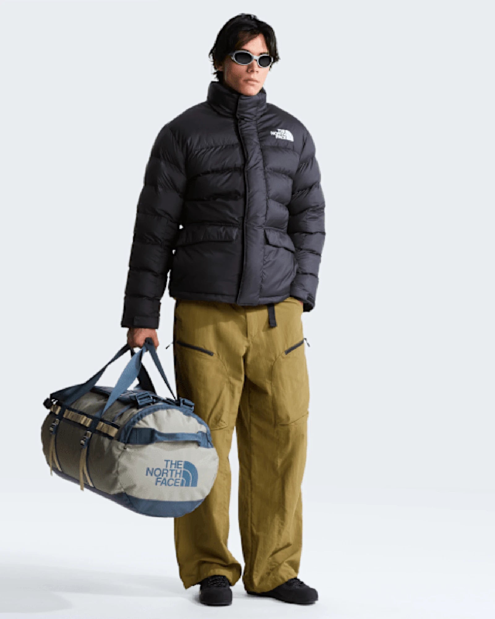 Sac duffel recyclé The North Face 71L à personnaliser - 52