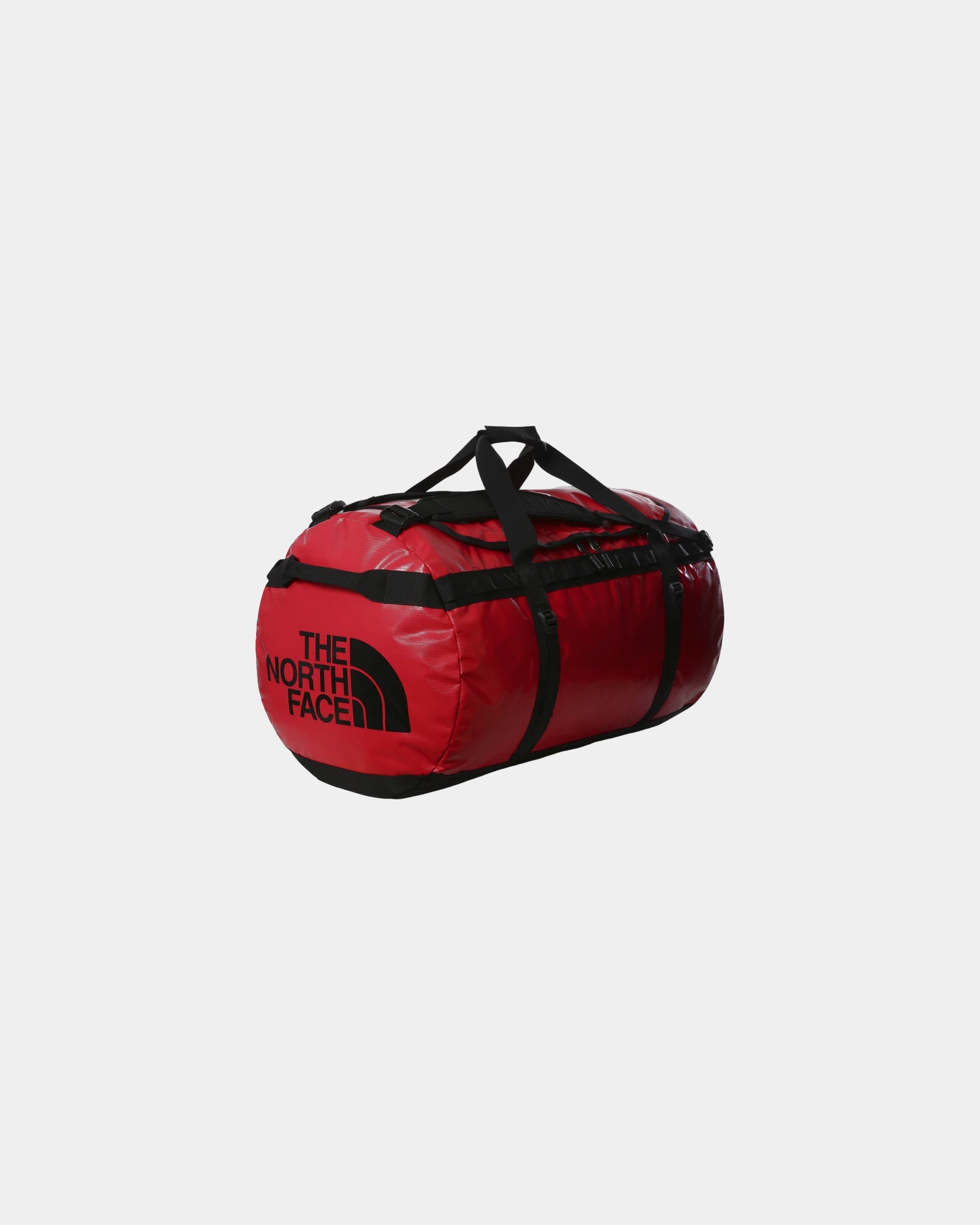 Sac duffel polyester recyclé The North Face 132L à personnaliser - Tnf Red-Tnf Black-Npf