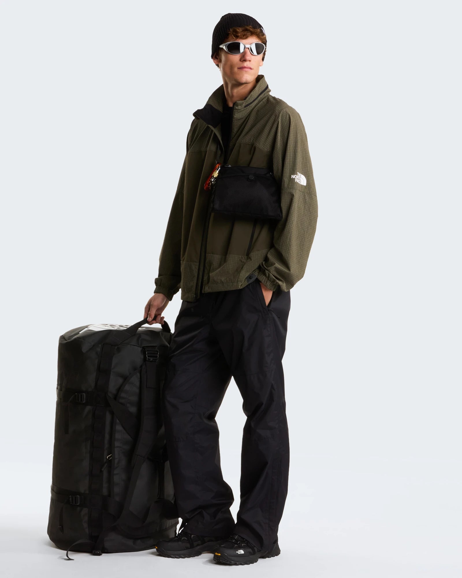 Sac duffel polyester recyclé The North Face 132L à personnaliser - 11