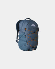 Sac à dos recyclé The North Face Borealis à personnaliser - Granite Grey-Dust Orange