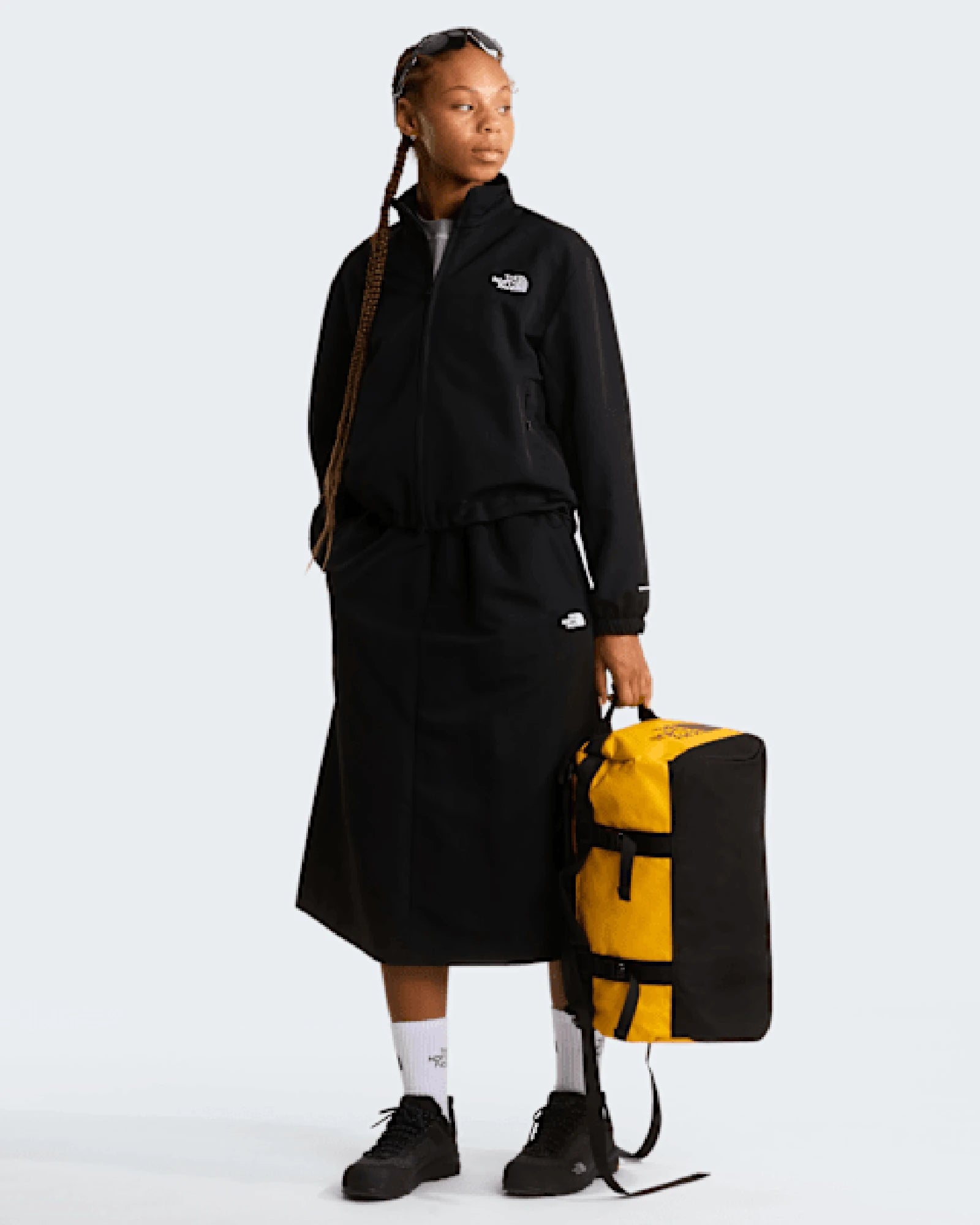 Sac duffel polyester recyclé The North Face 31L à personnaliser - 7