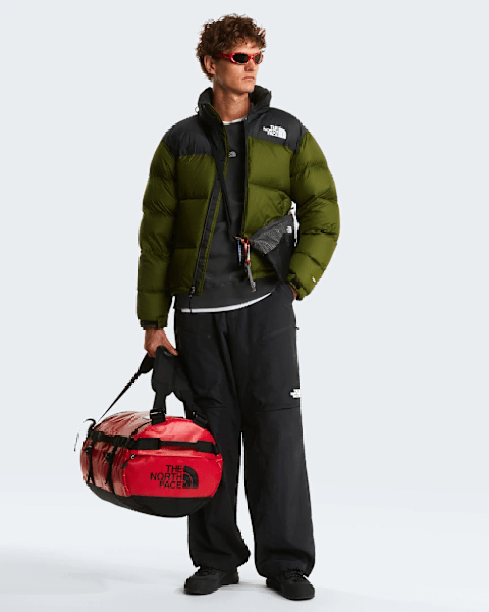 Sac duffel polyester recyclé The North Face 50L à personnaliser - 28