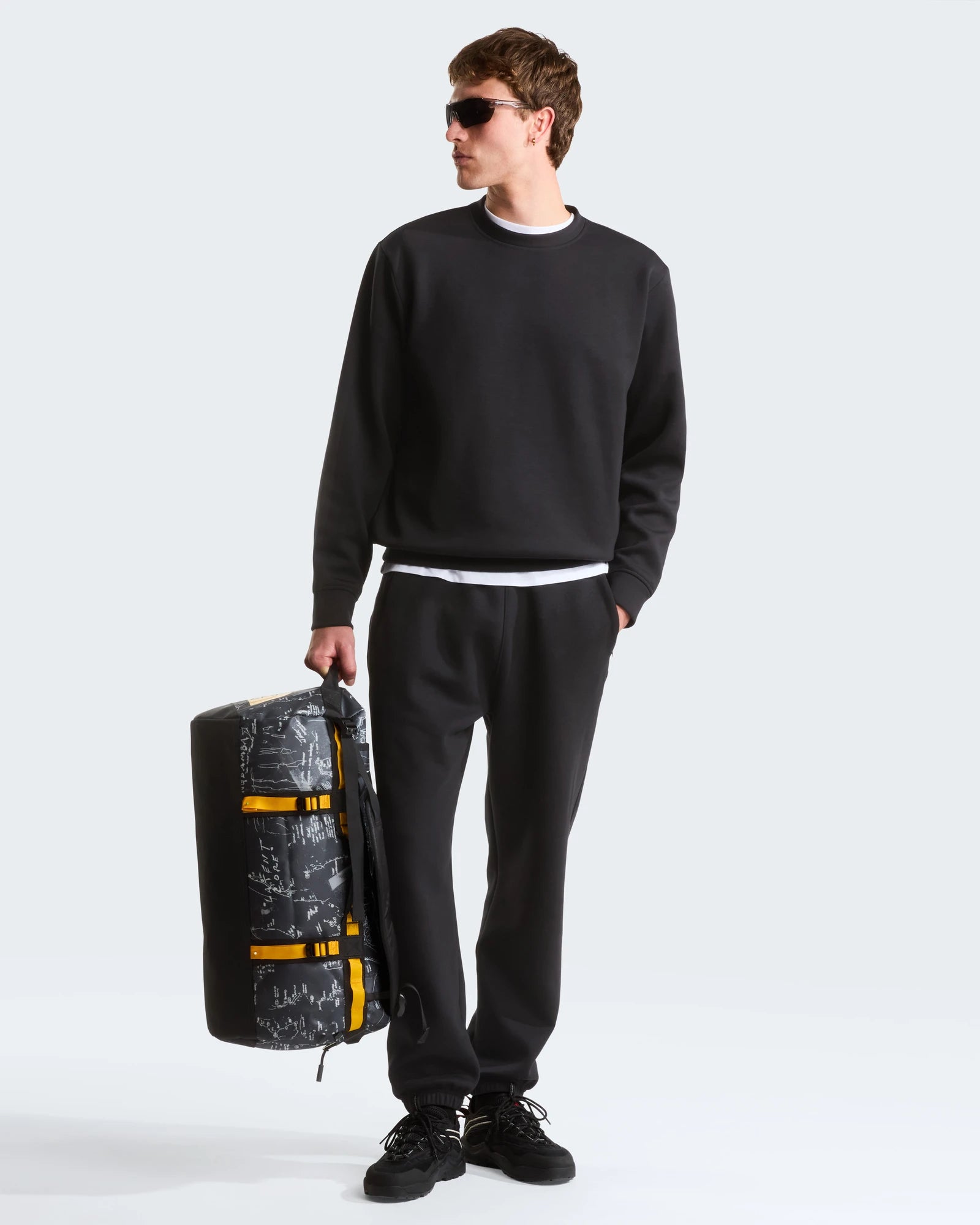 Sac duffel polyester recyclé The North Face 50L à personnaliser - 53