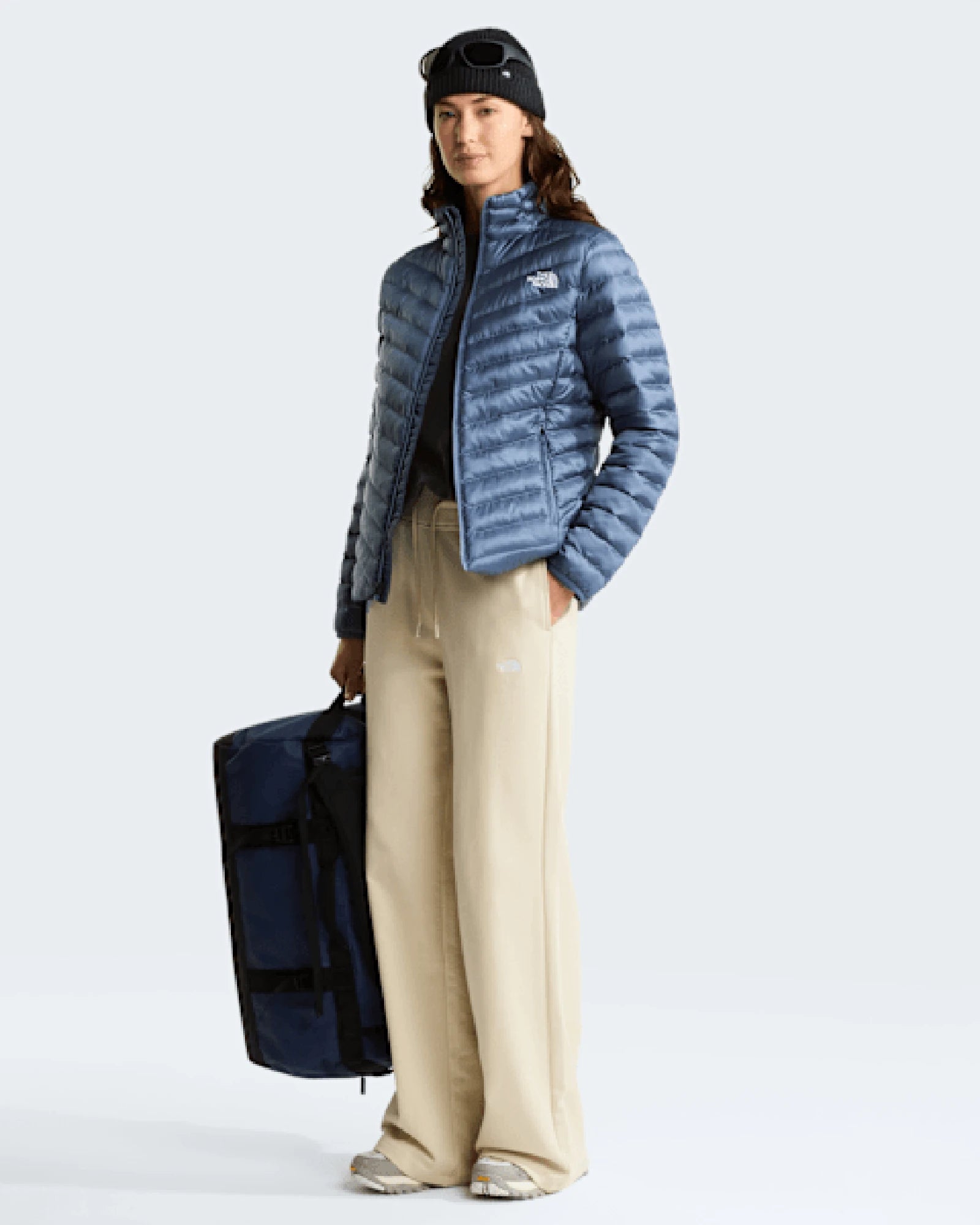 Sac duffel polyester recyclé The North Face 50L à personnaliser - 14