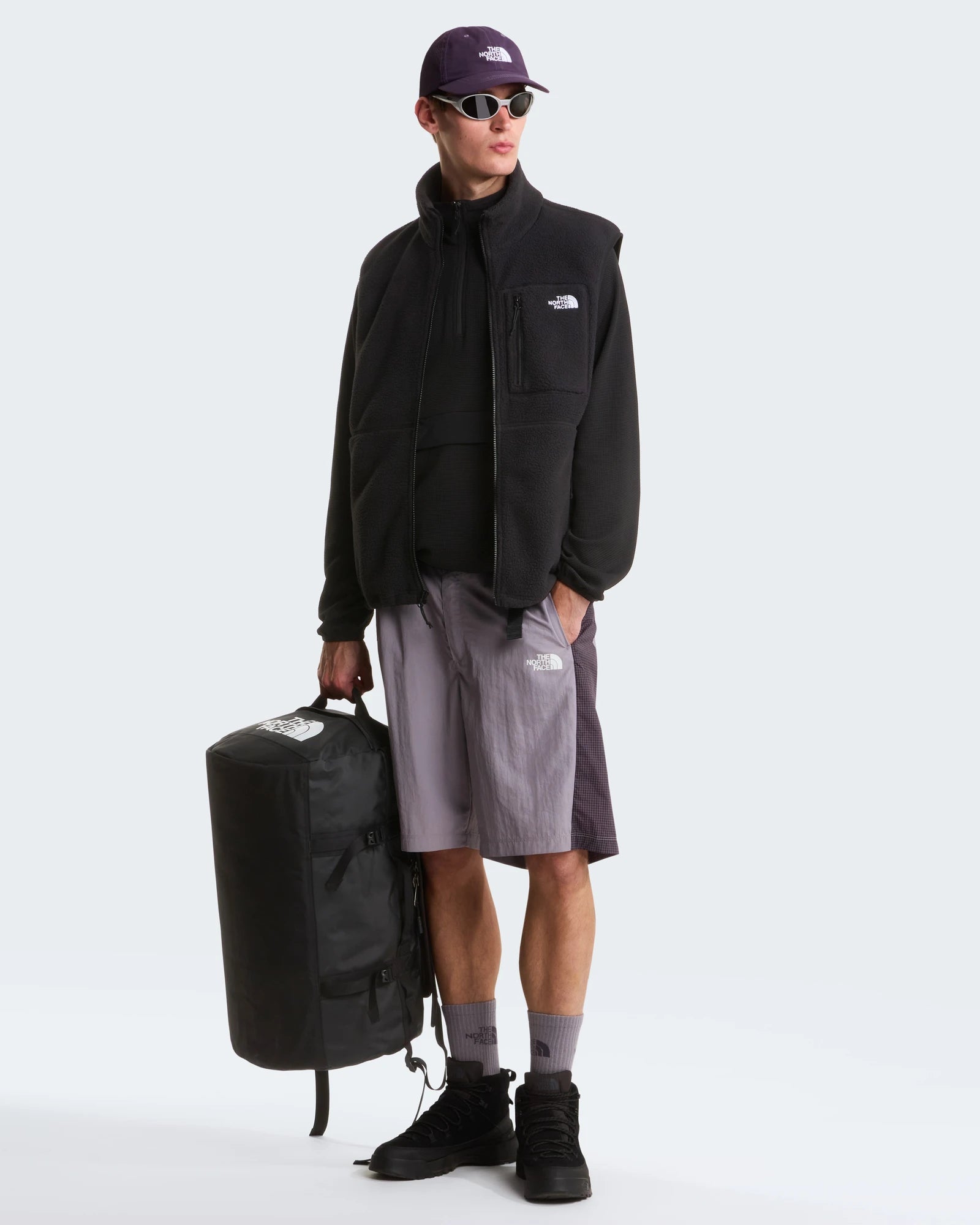 Sac duffel polyester recyclé The North Face 50L à personnaliser - 20