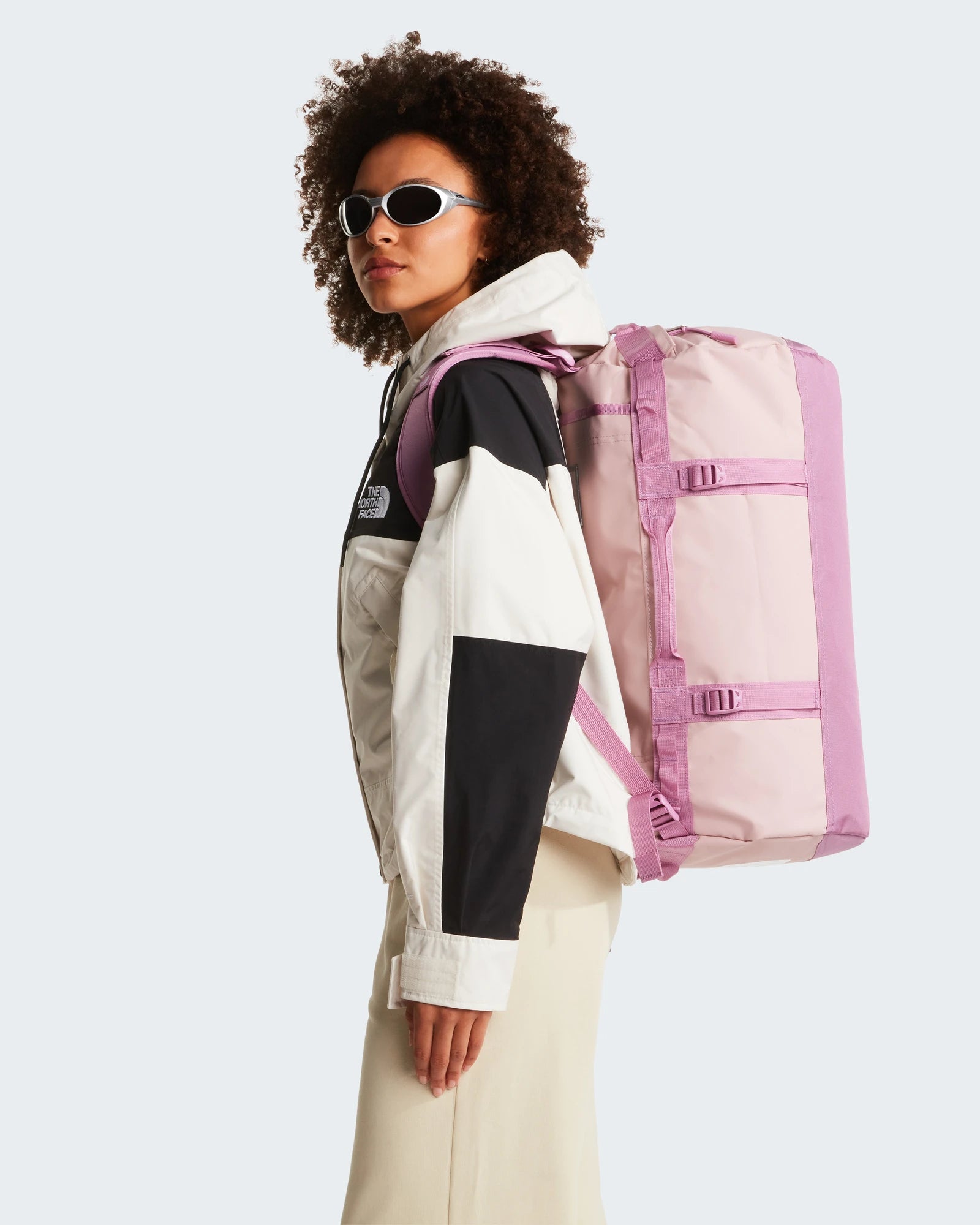 Sac duffel polyester recyclé The North Face 50L à personnaliser - 71