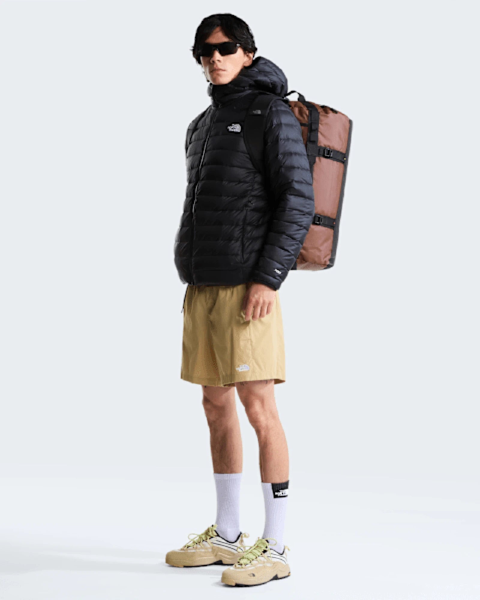 Sac duffel polyester recyclé The North Face 50L à personnaliser - 40