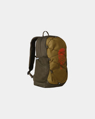 Sac à dos polyester recyclé The North Face Jester à personnaliser - Cedar-New Taupe Green-Lava Red