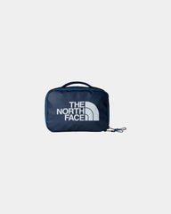 Trousse de toilette recyclée The North Face Voyager à personnaliser - Shady Blue-Summit Navy