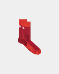 Chaussettes mi-mollets The North Face Trail Run à personnaliser - Iron Clay-Lava Red