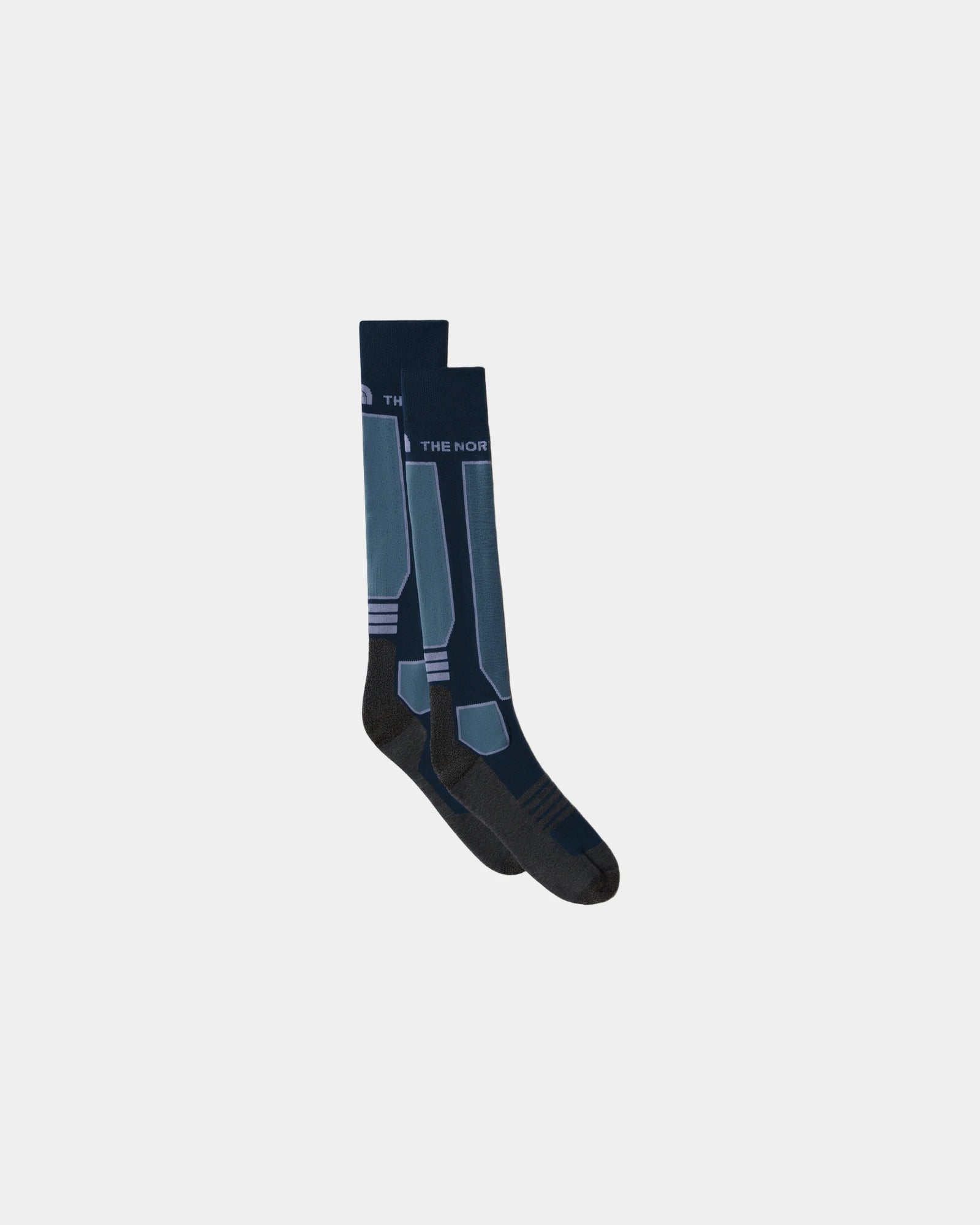 Chaussettes hauteur genou The North Face Resort à personnaliser - Midnight Petrol-Algae Blue