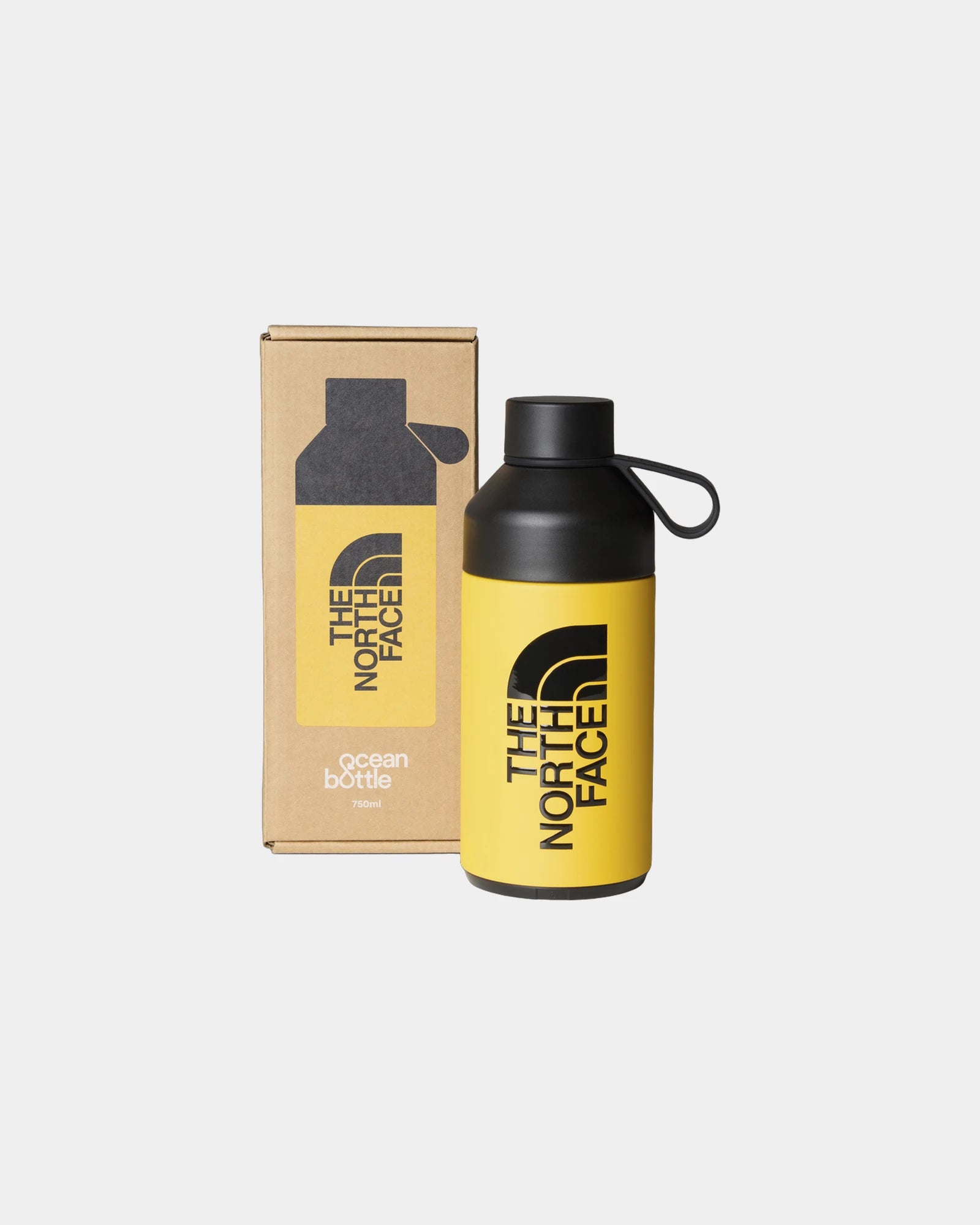 Gourde inox recyclé The North Face 0,65 L à personnaliser - Summit Gold-Tnf Black