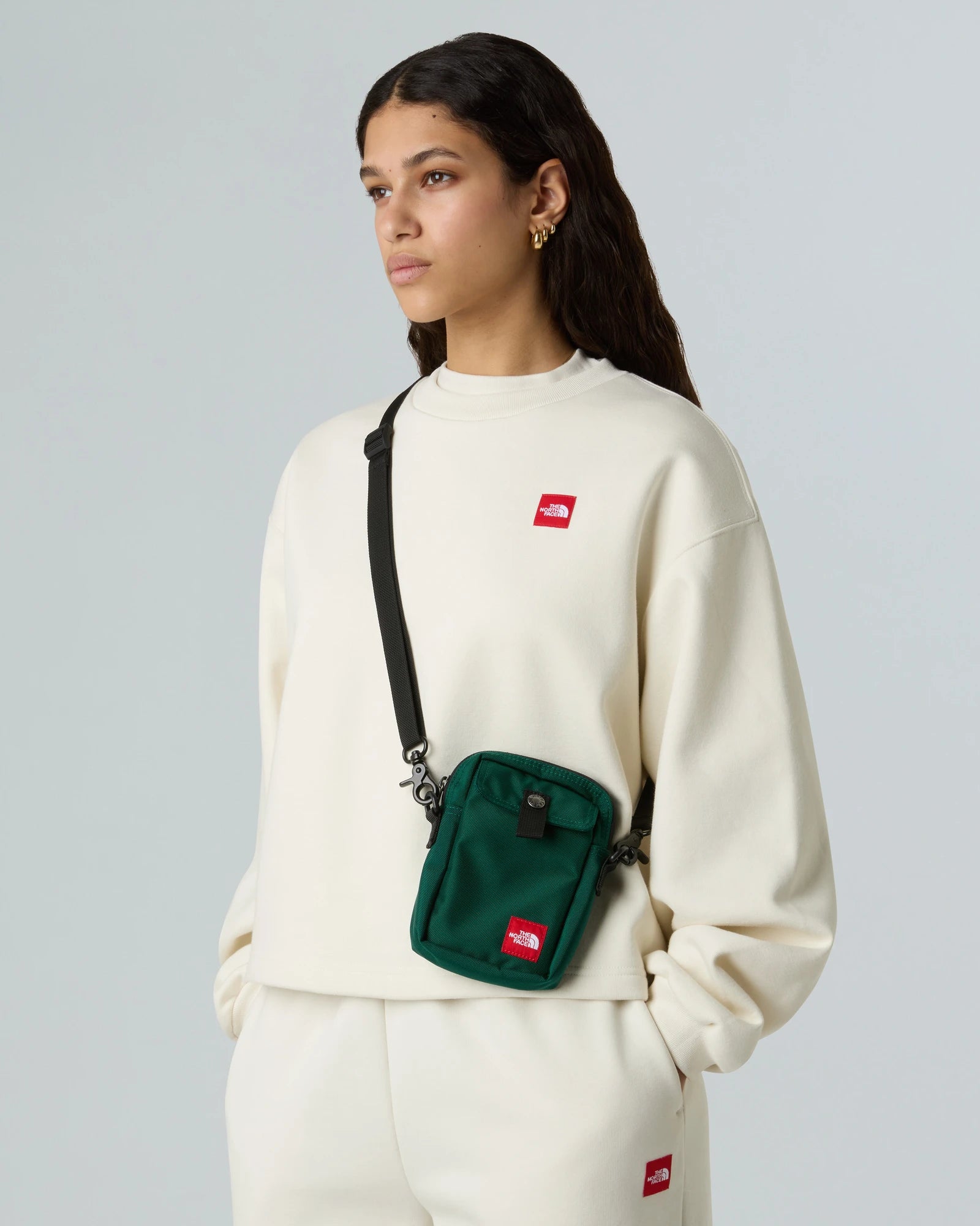 Sac bandoulière nylon recyclé The North Face Red Box à personnaliser - 8
