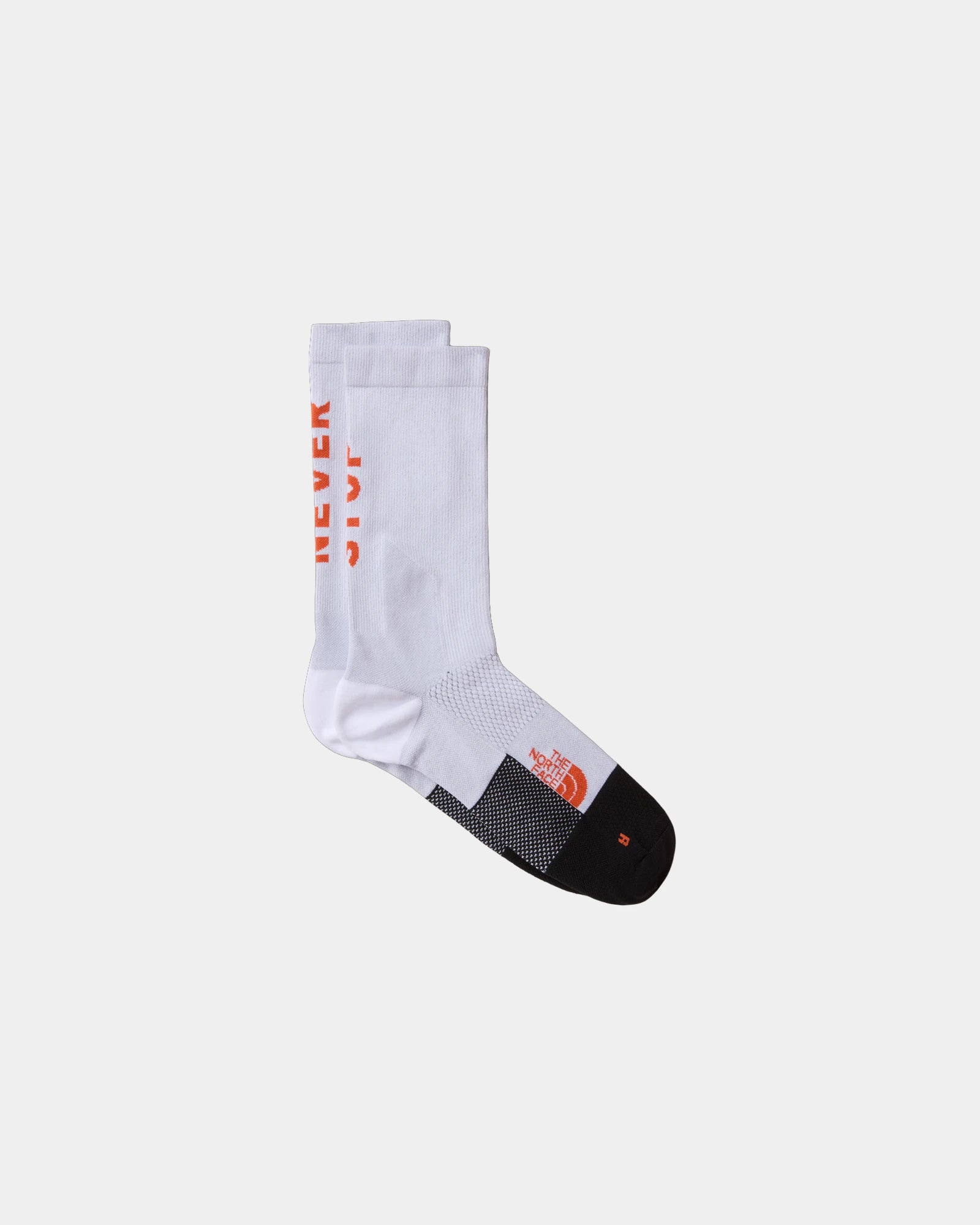 Chaussettes mi-mollets éco The North Face à personnaliser - Tnf White-Acrylic Orange