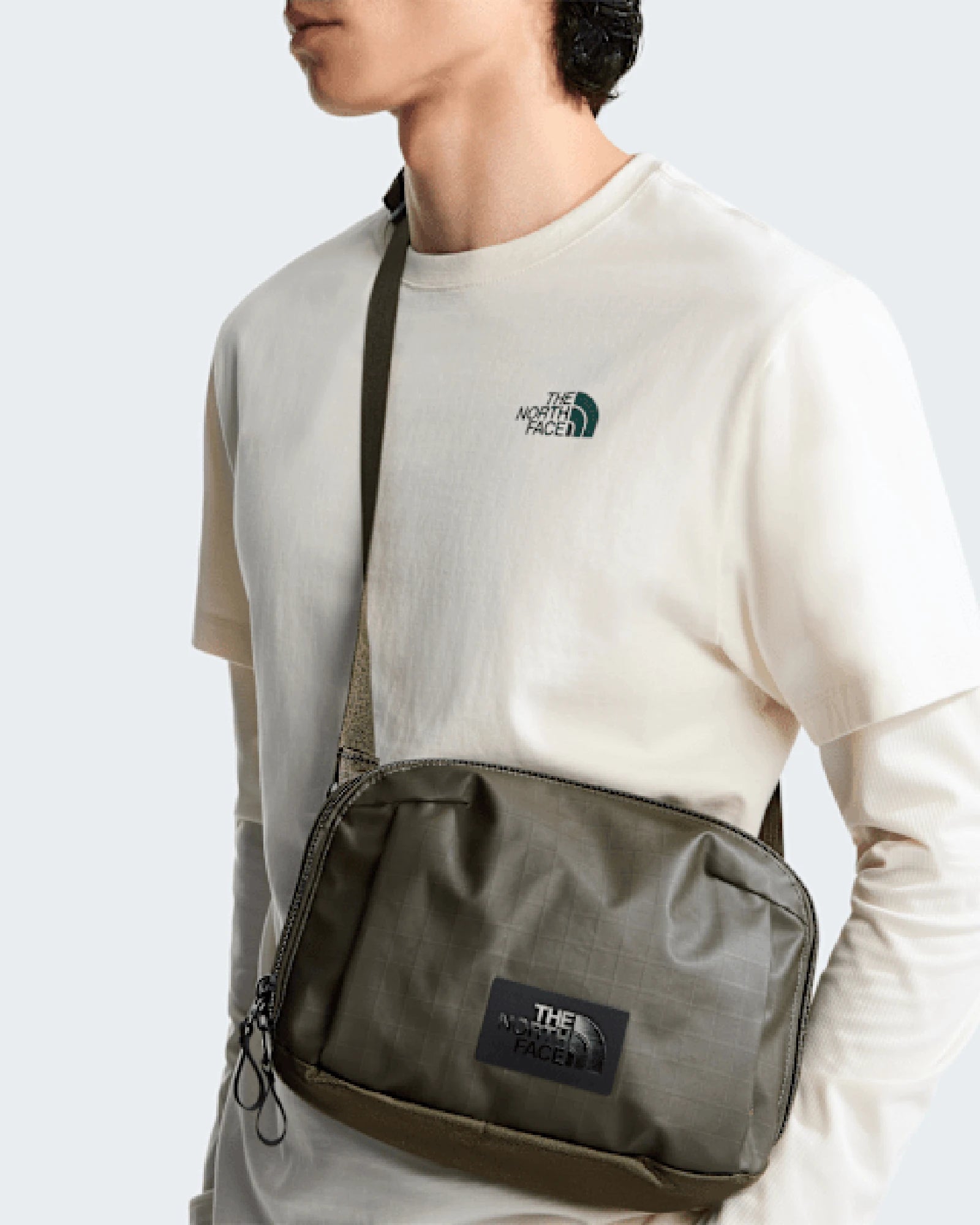 Sac sling polyester recyclé The North Face Voyager Pro à personnaliser - 5