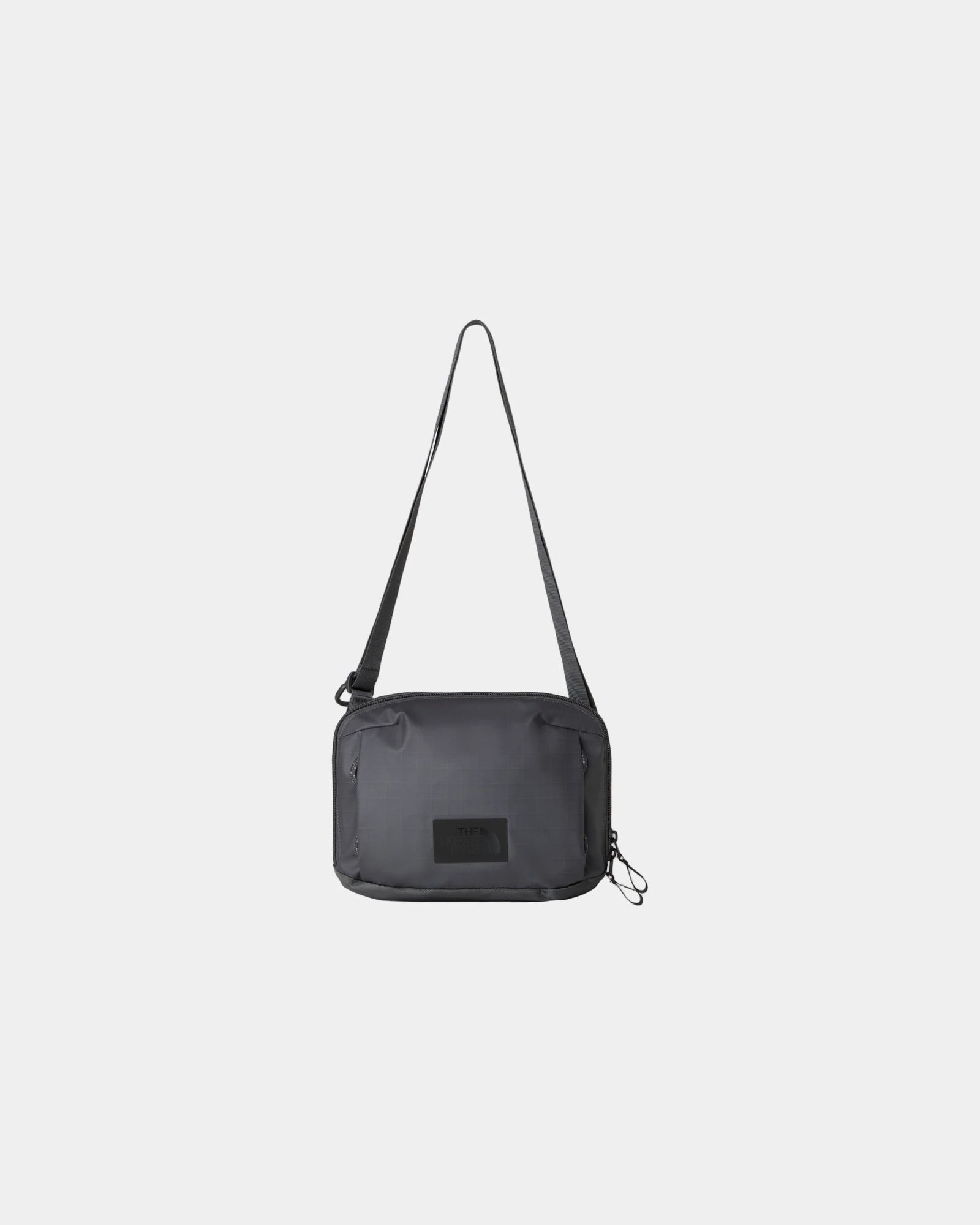 Sac sling polyester recyclé The North Face Voyager Pro à personnaliser - Anthracite Grey-Tnf Black