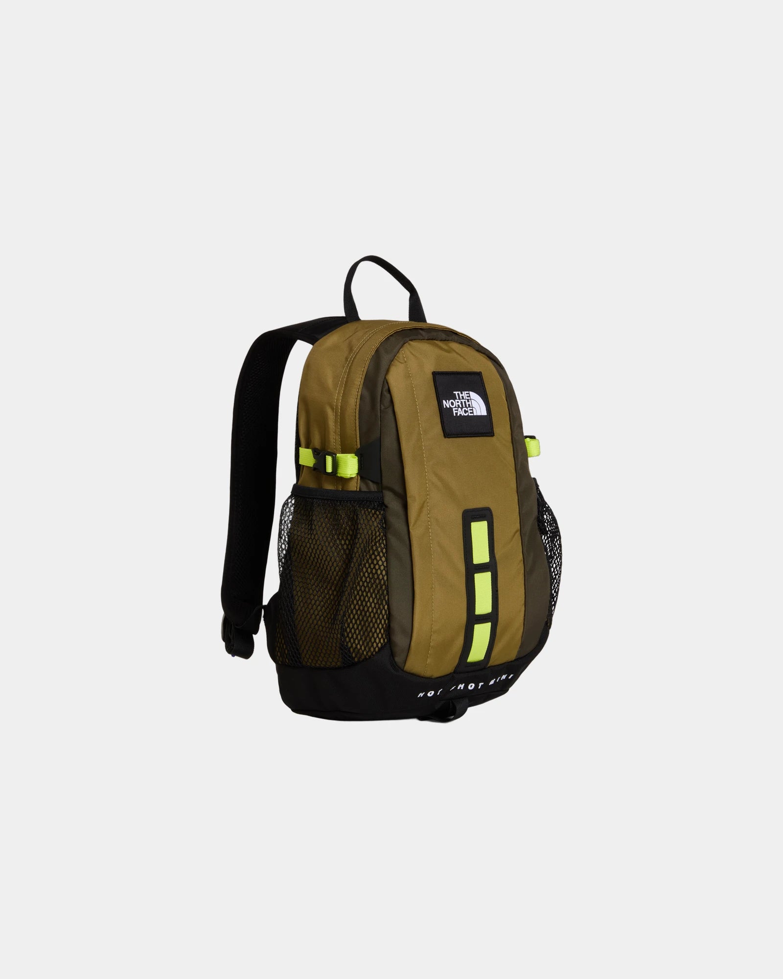 Sac à dos éco-responsable The North Face Hot Shot à personnaliser - Cedar New Taupe Green Fizz Lime