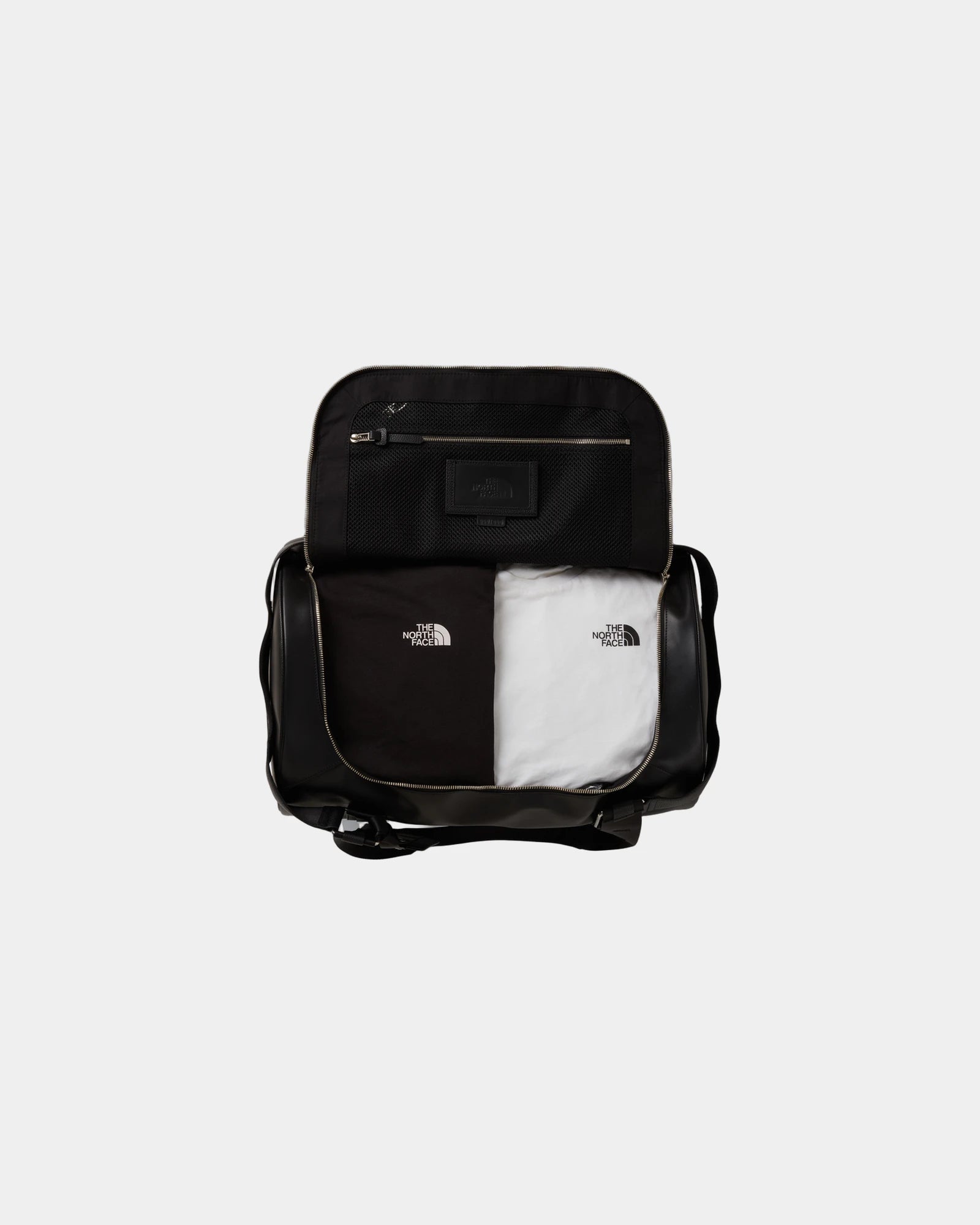 Sac duffel cuir pleine fleur The North Face à personnaliser - 1