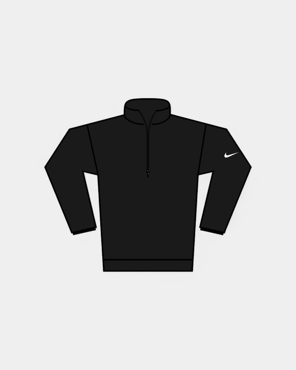 Nike Tour Half-Zip Piqué Top à personnaliser - 5