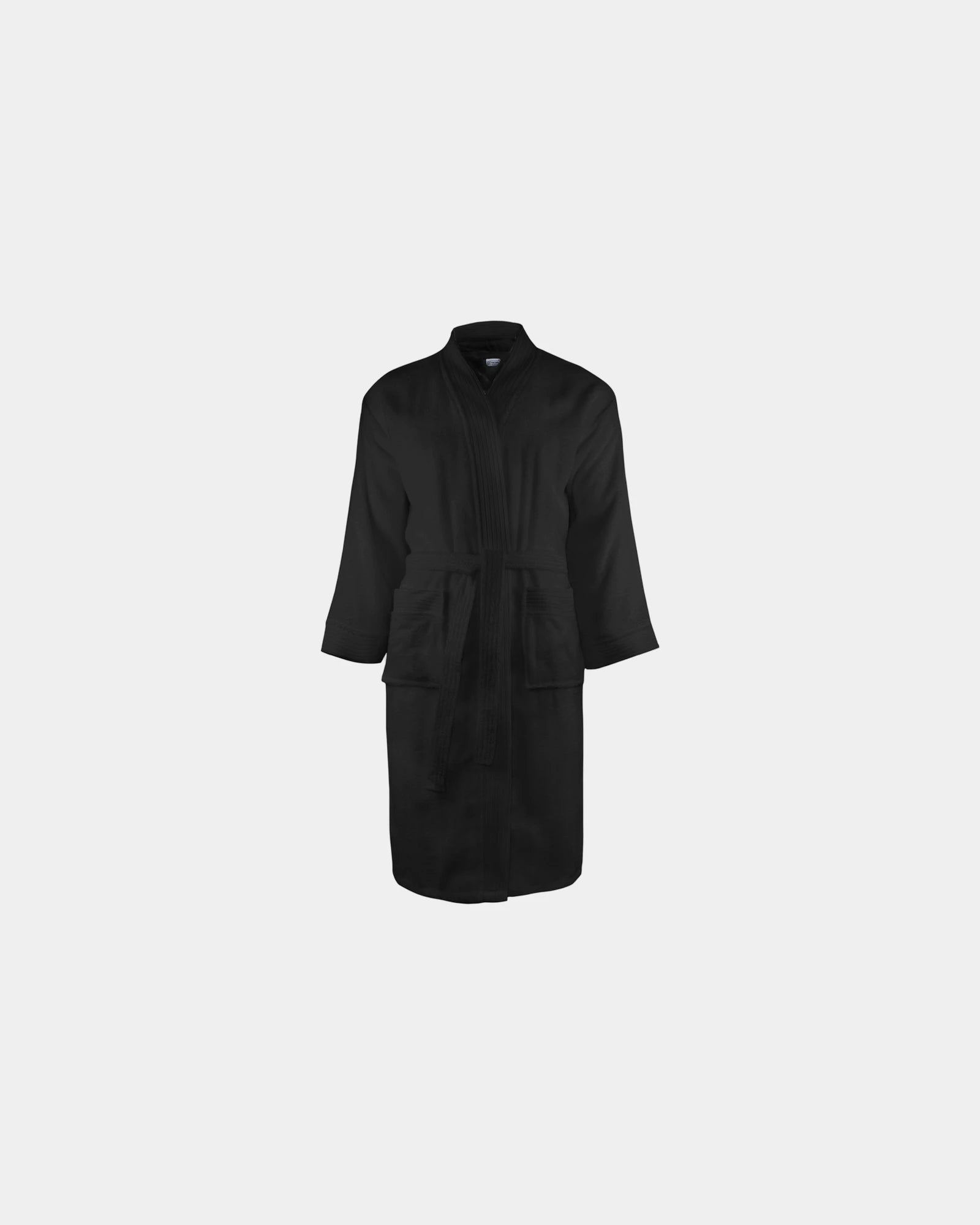 Peignoir éponge coton 340g/m² Classic à personnaliser - Black