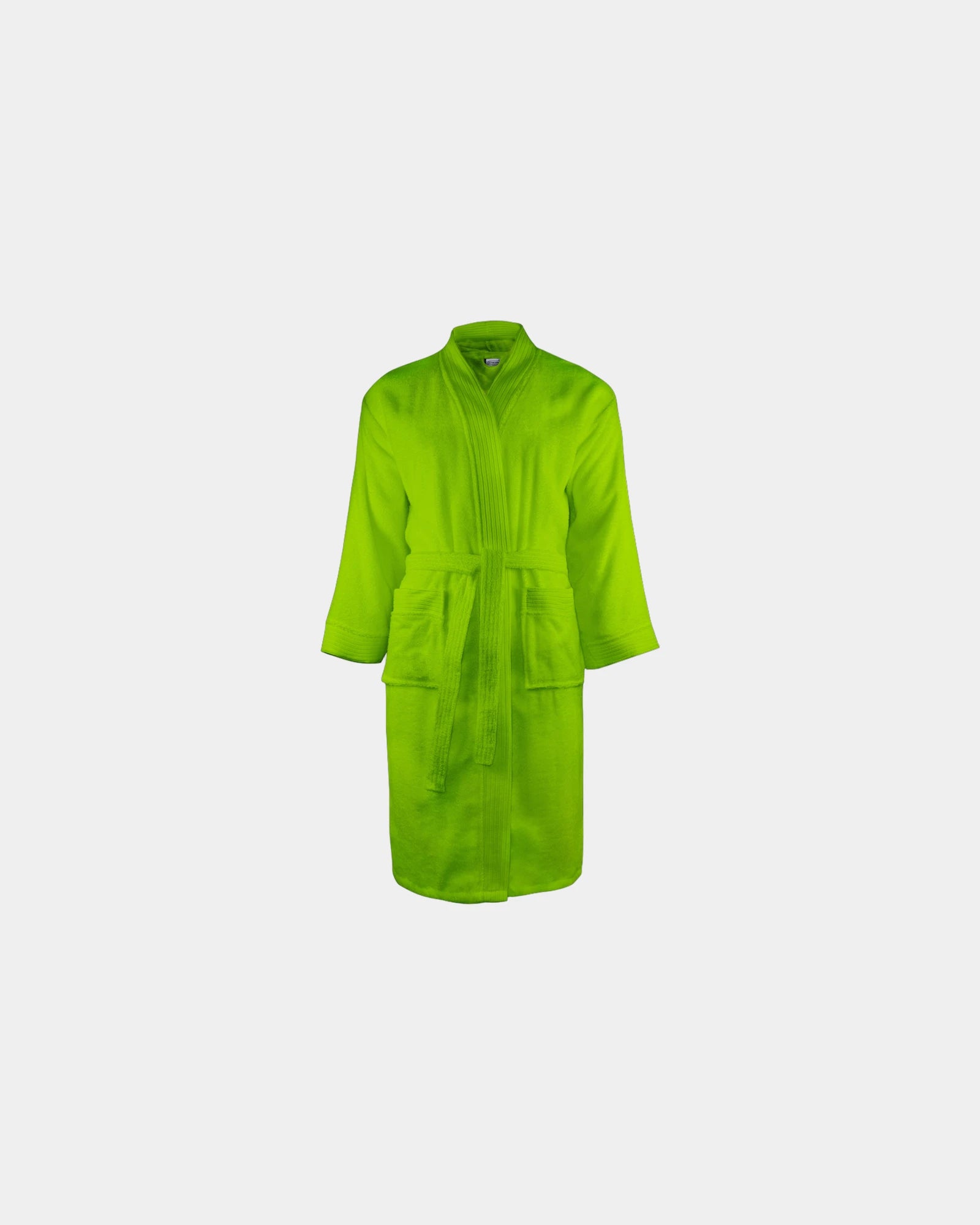 Peignoir éponge coton 340g/m² Classic à personnaliser - Lime Green