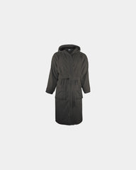 Peignoir capuche éponge coton 420g/m² à personnaliser - Anthracite