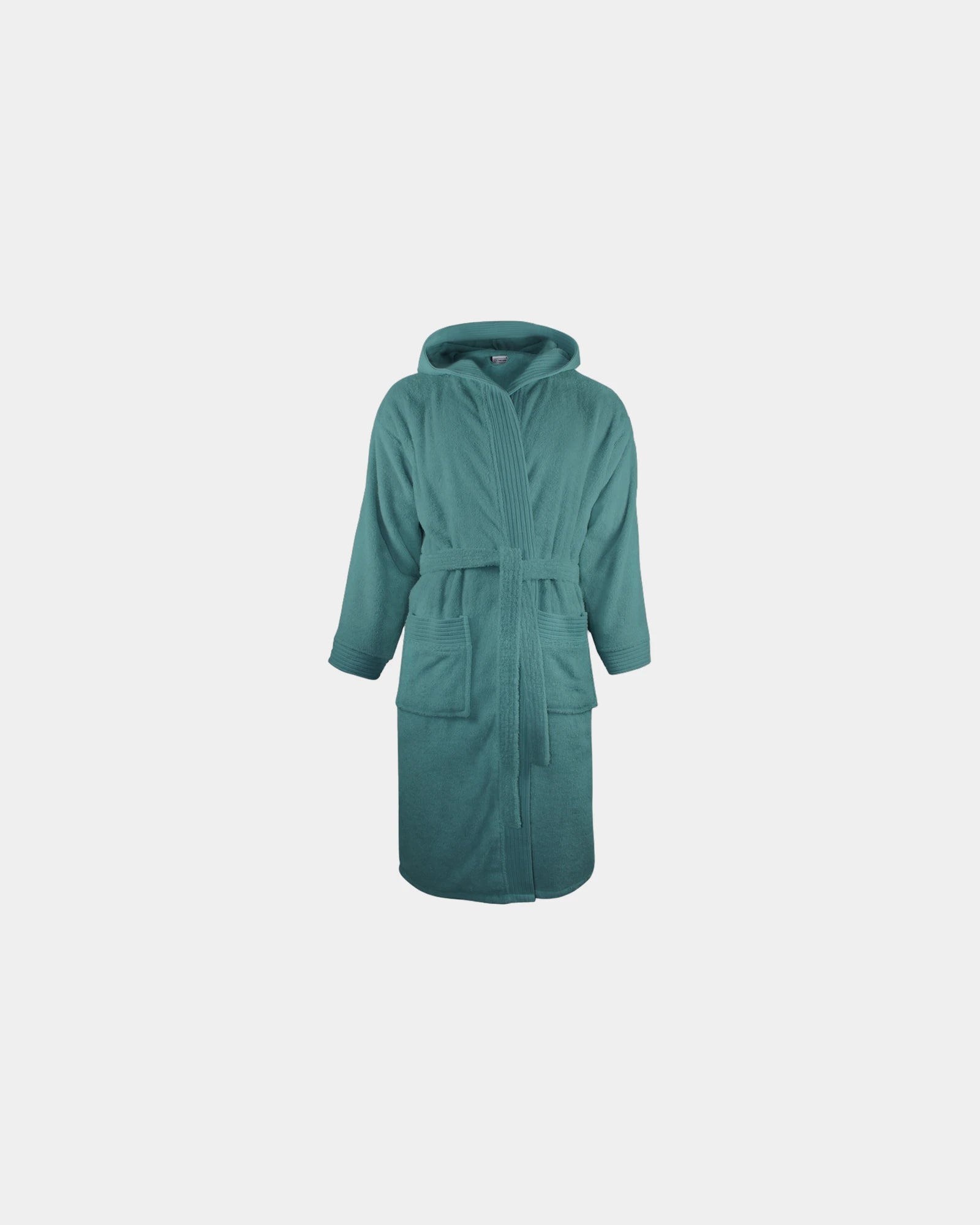 Peignoir capuche éponge coton 420g/m² à personnaliser - Petrol