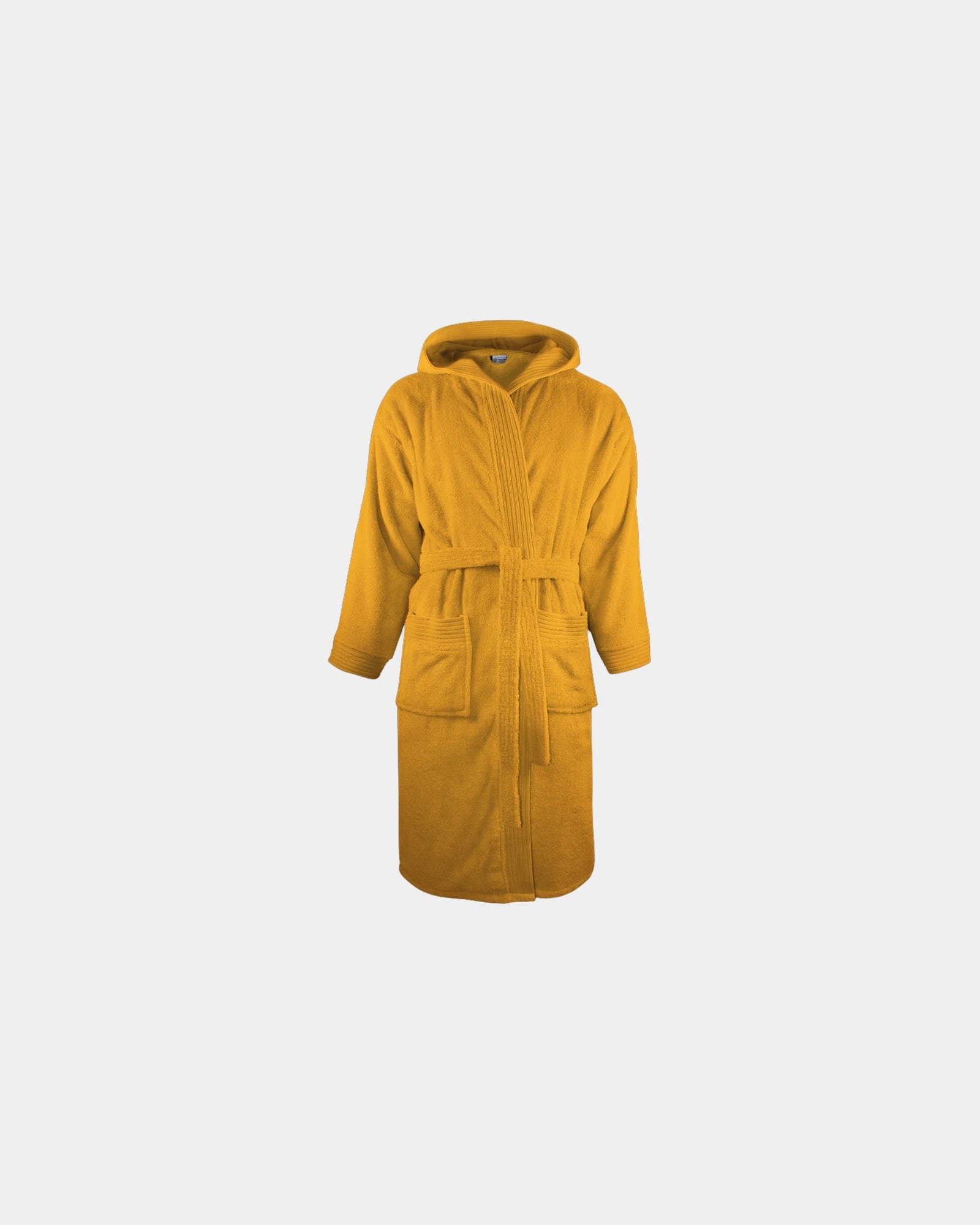 Peignoir capuche éponge coton 420g/m² à personnaliser - Gold Yellow