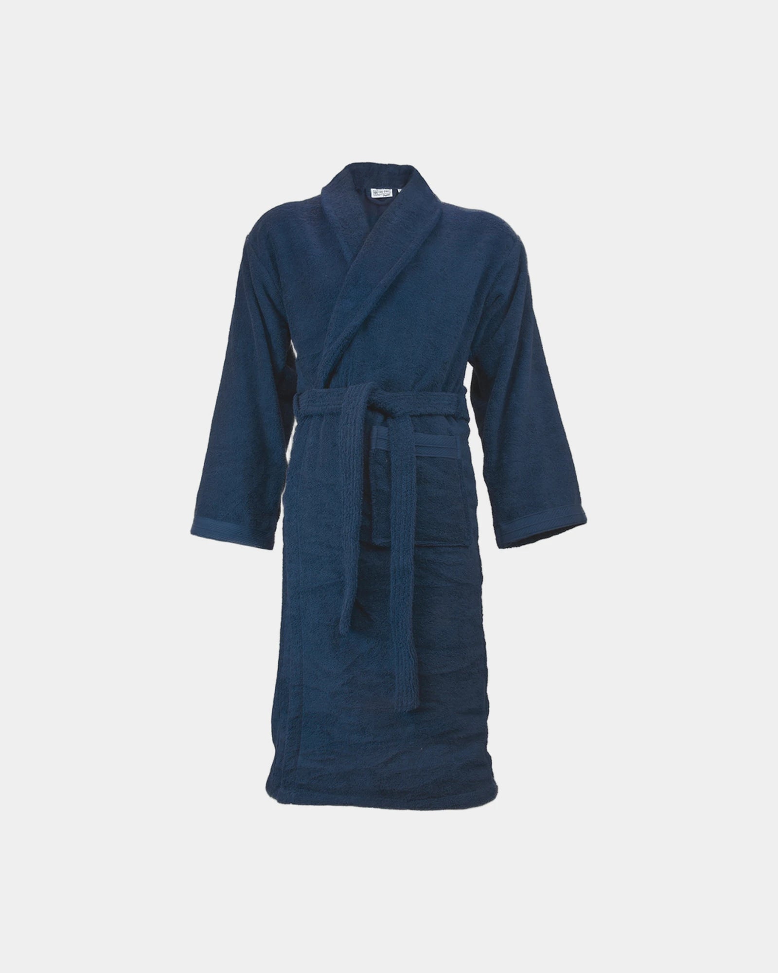 Peignoir éponge coton bio 420g/m² à personnaliser - Navy Blue